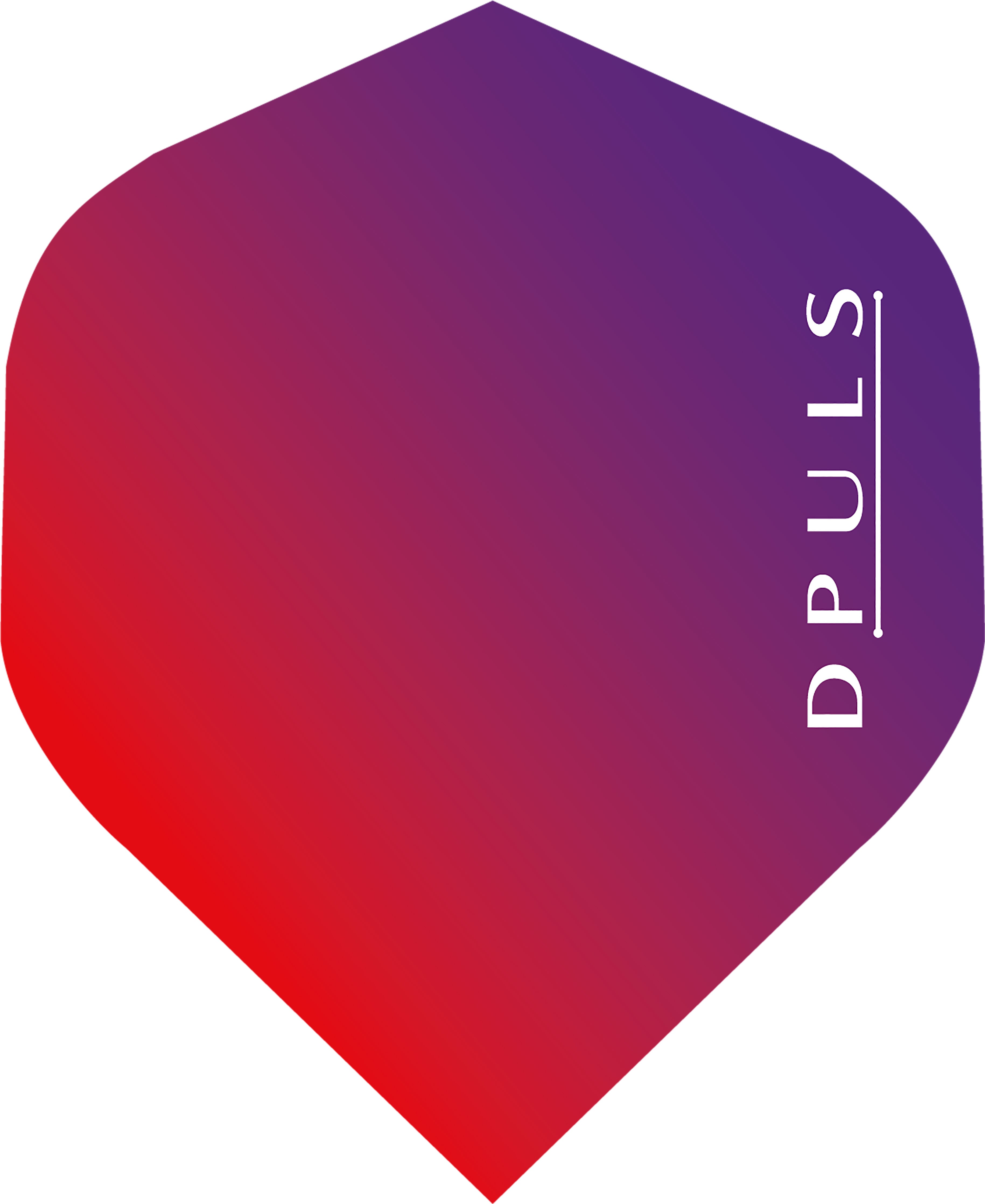 Bull's Dpuls - Standard Shape - Dart Flights - Red & Purple