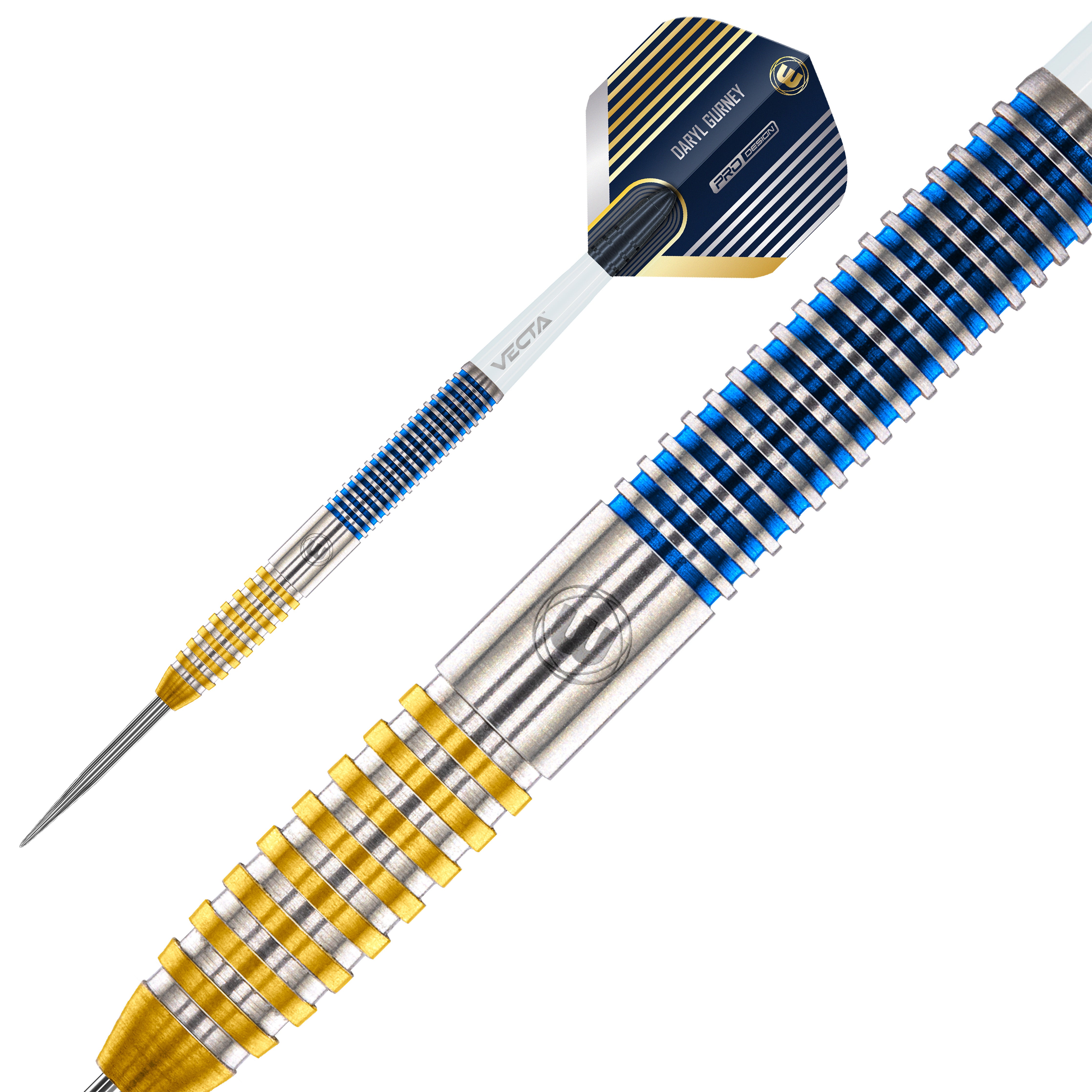 Winmau Daryl 'Superchin' Gurney SC 1.0 Series Steel Tip Darts Set - 90% Tungsten - 23g