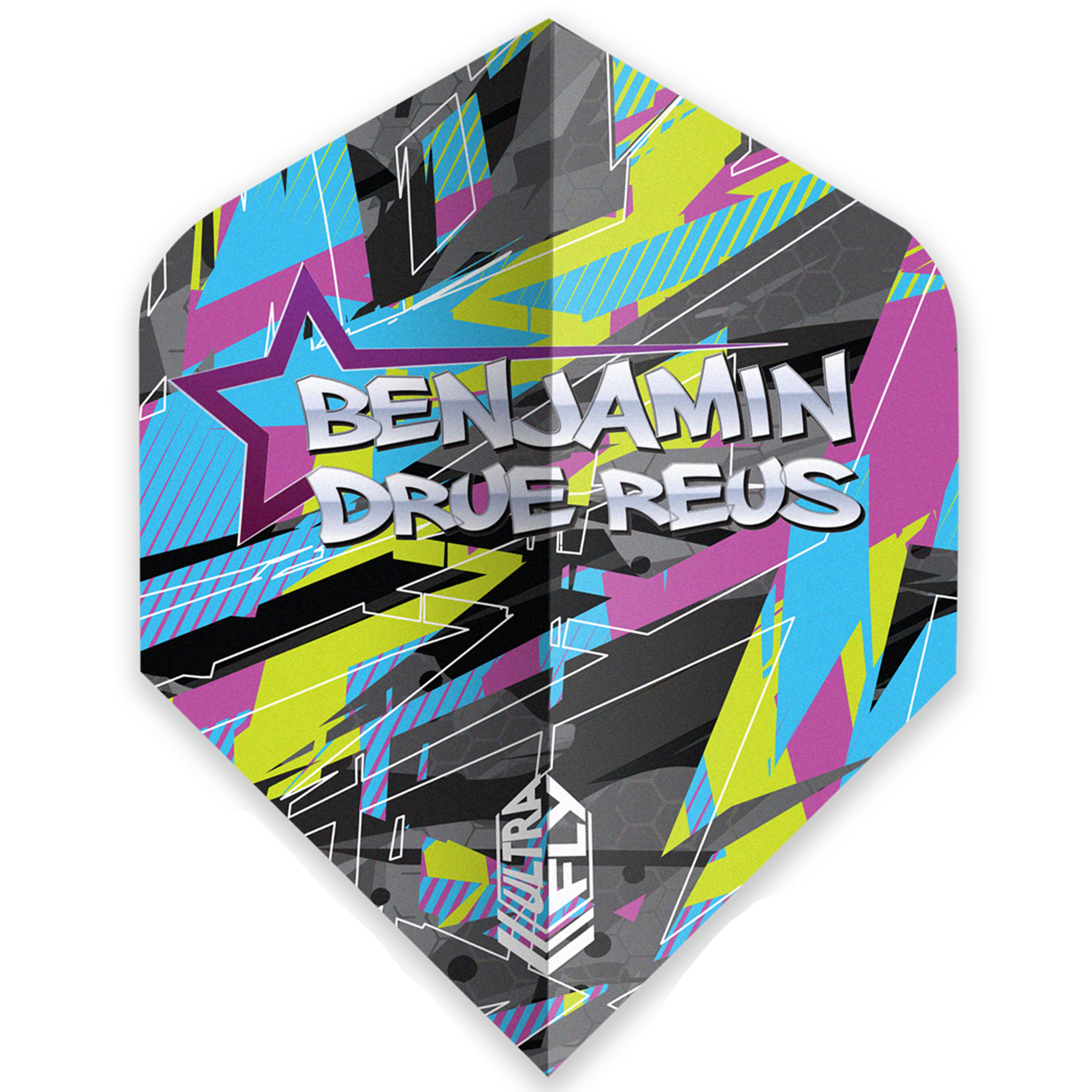 Unicorn Ultrafly. 100 Plus Benjamin Dreu Reus Dart Flights