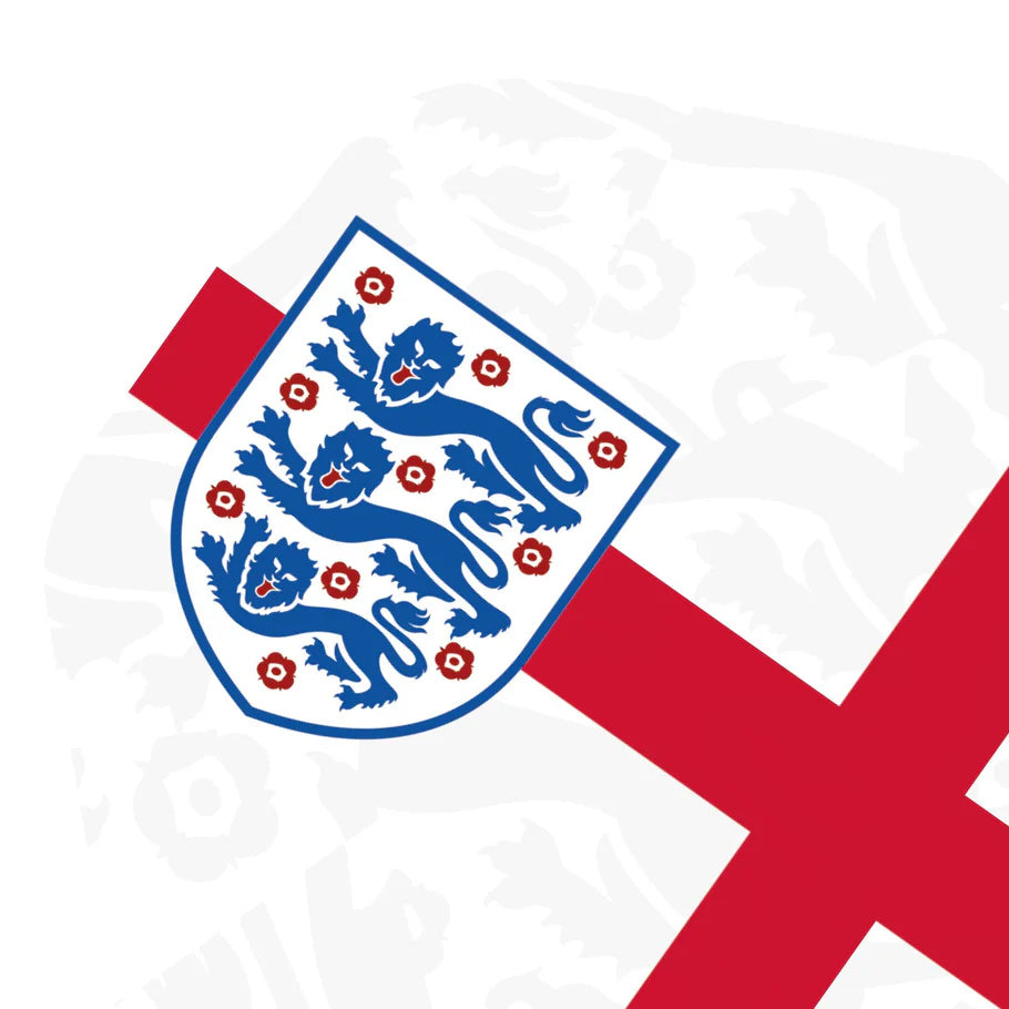 England Football Dart Flights - Official Licensed - 100 Micron - No2 - Standard Shape - F2 - St George Cross