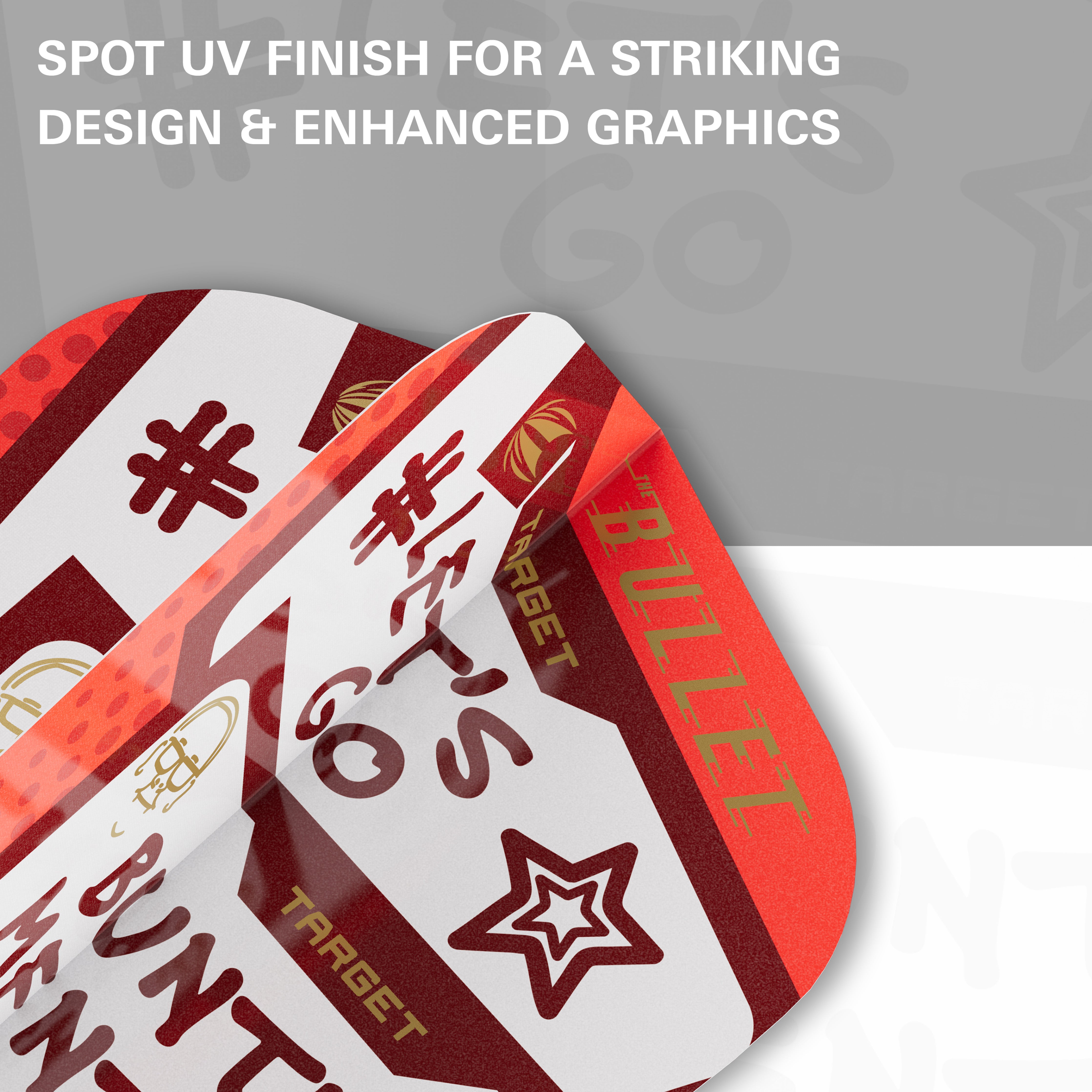 Target Stephen 'The Bullet' Bunting Pro Ultra Flights Bagged 2024 - No2 No6 Ten-X