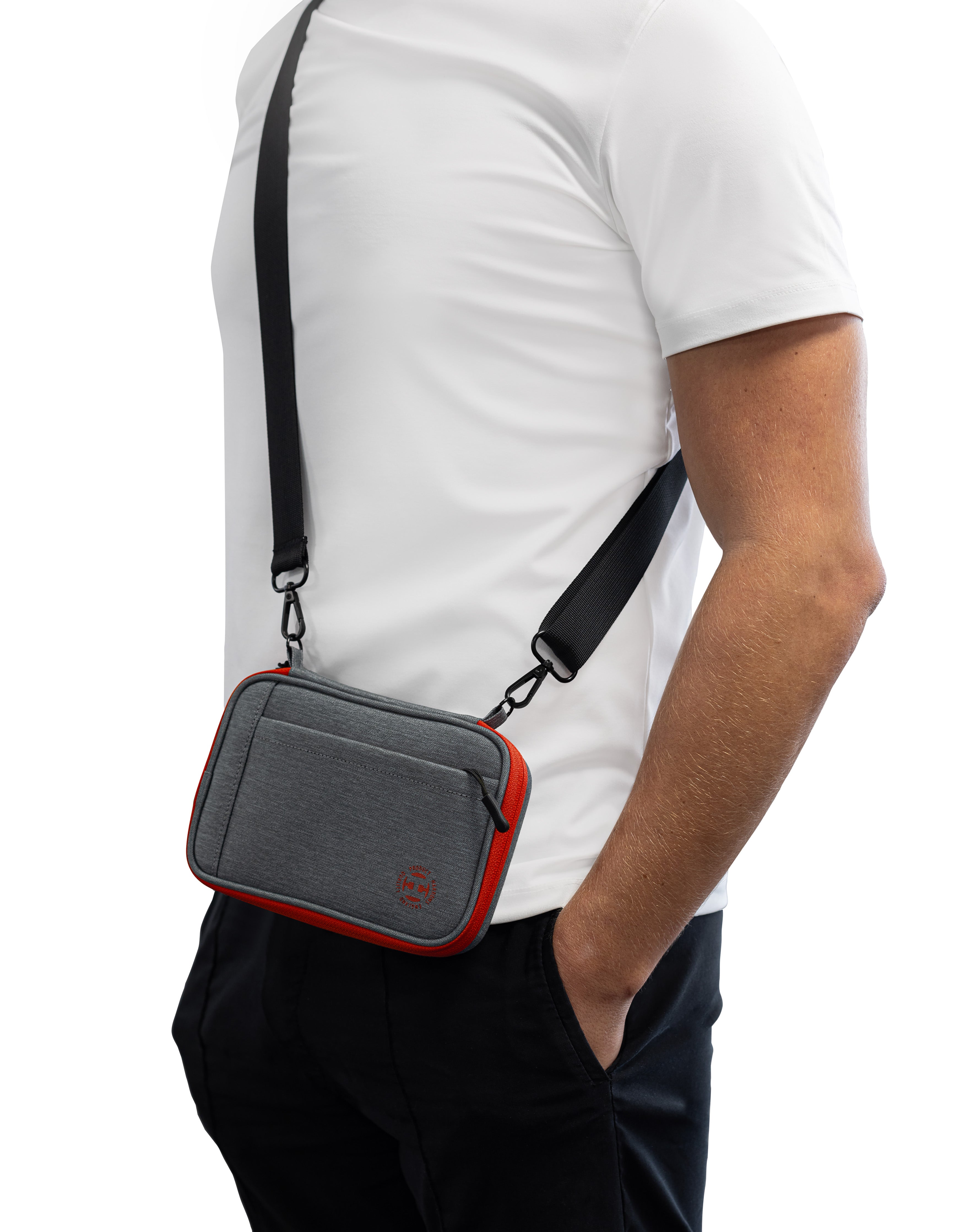 Harrows Smart 6 XL Case - Grey & Red