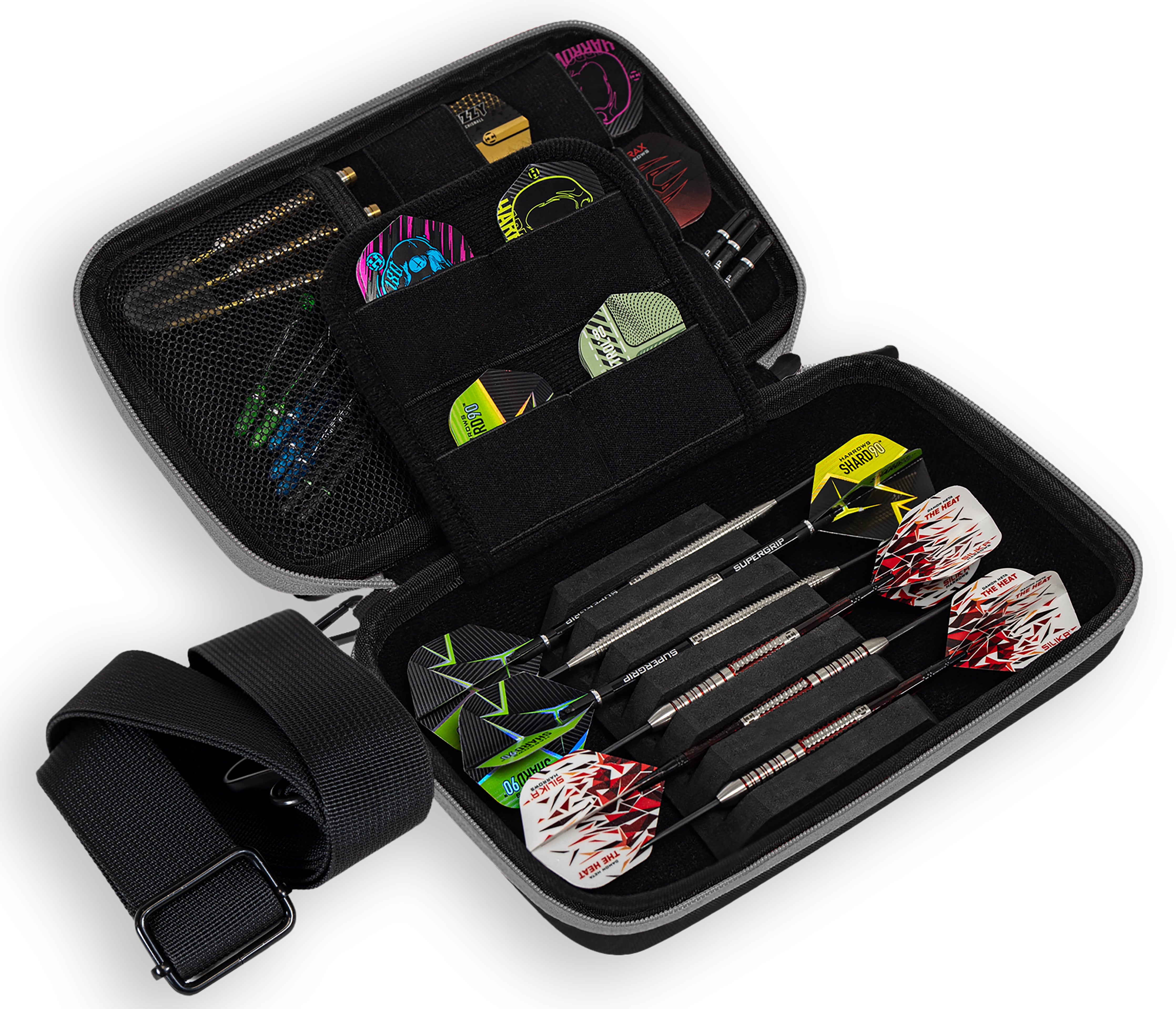 Harrows Smart 6 XL Case - Black & Grey