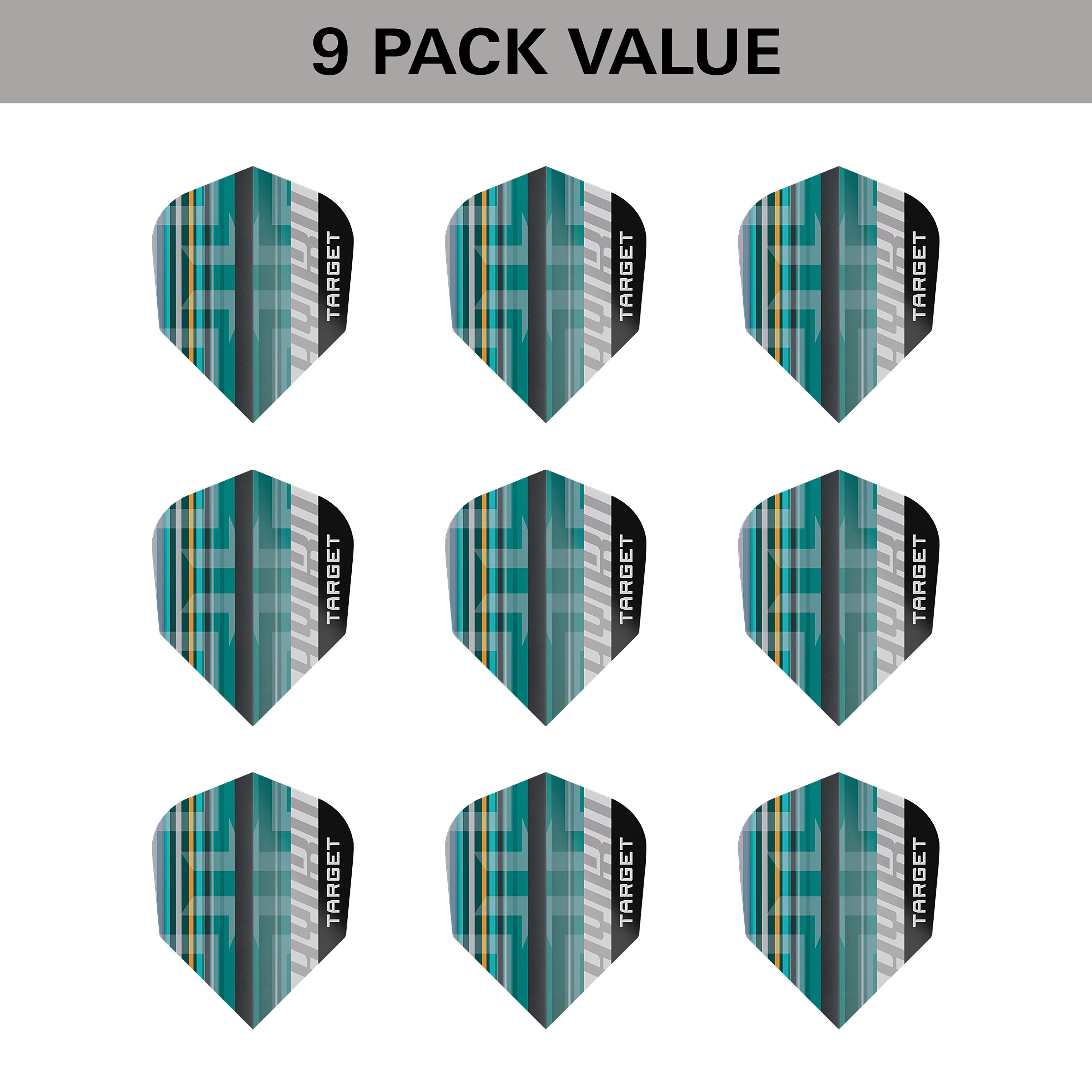 Target Hydro - Pro Ultra - No6 - Dart Flights - Standard - 3 Sets Included