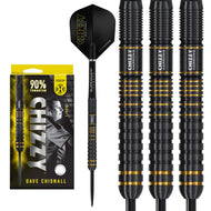 Harrows David 'Chizzy' Chisnall Series 3 Steel Tip Darts Set - 90% tungsten - 21g to 26g