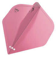 BULL'S Dragon Dart Flights - Moulded - Set of 3 Flights - Pink