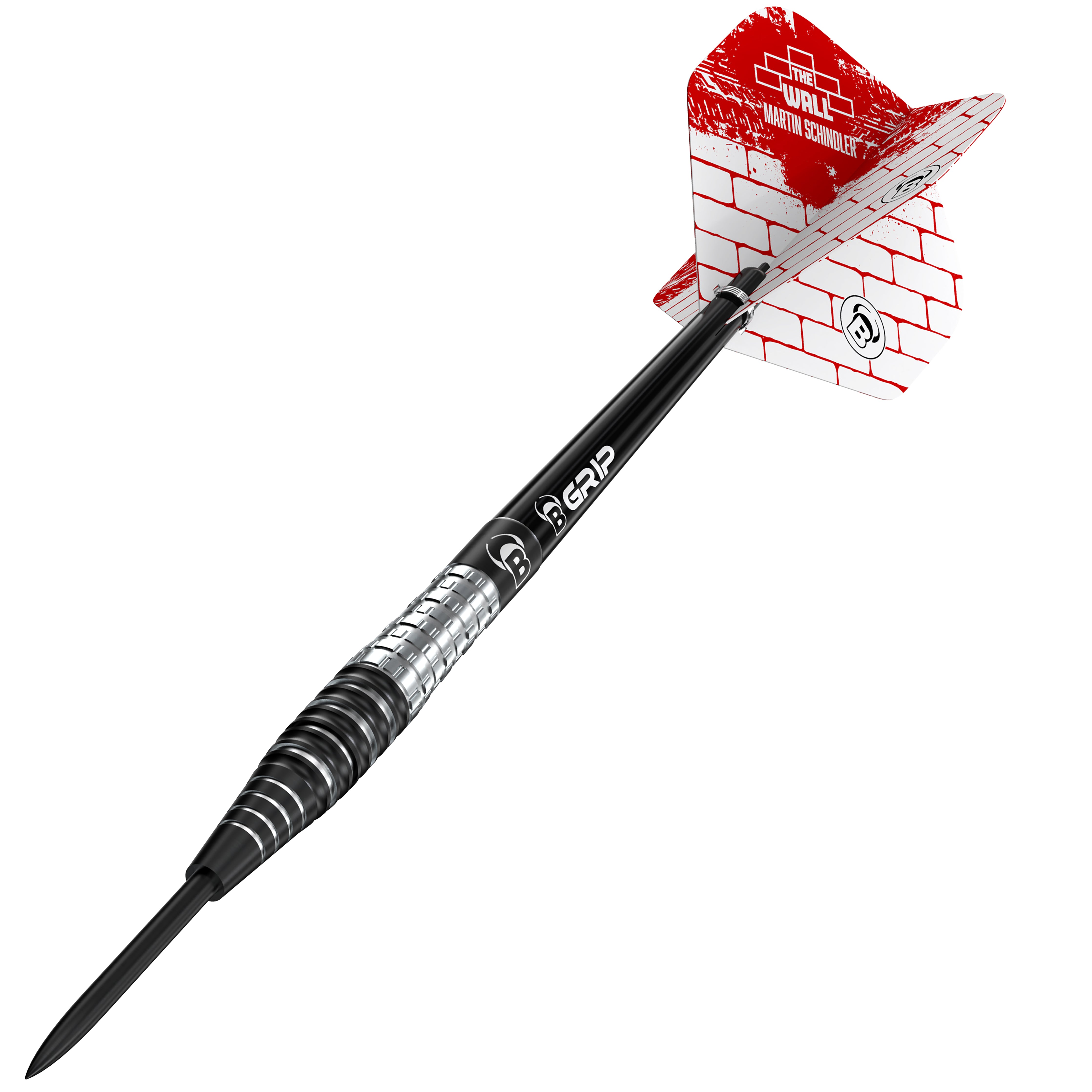 BULL'S Martin Schindler - The Wall - Generation 3 Steel Tip Darts - 90% Tungsten - 21g 23g 25g 27g