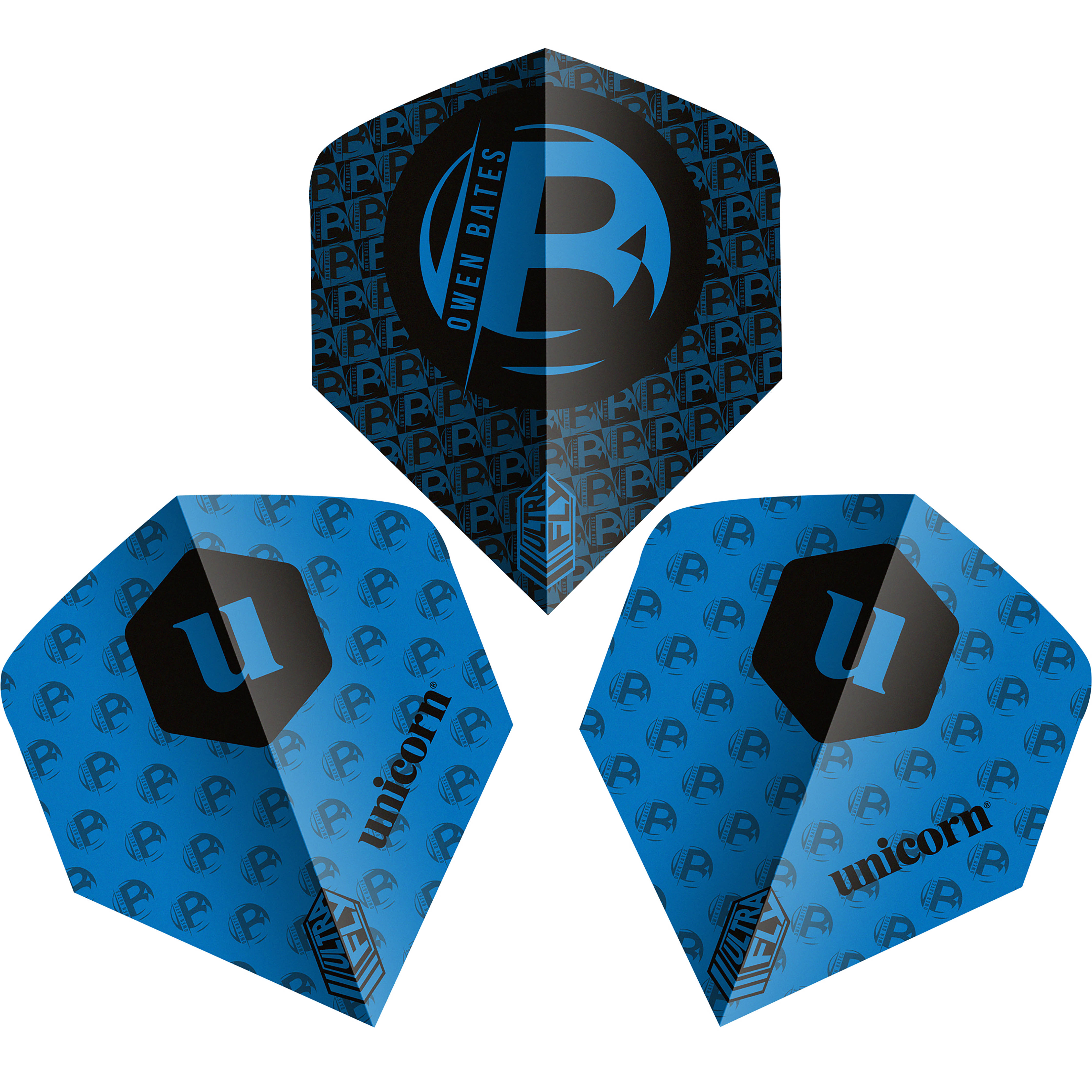 Unicorn Ultrafly.100 - Owen Bates Dart Flights - Big Wing Shape