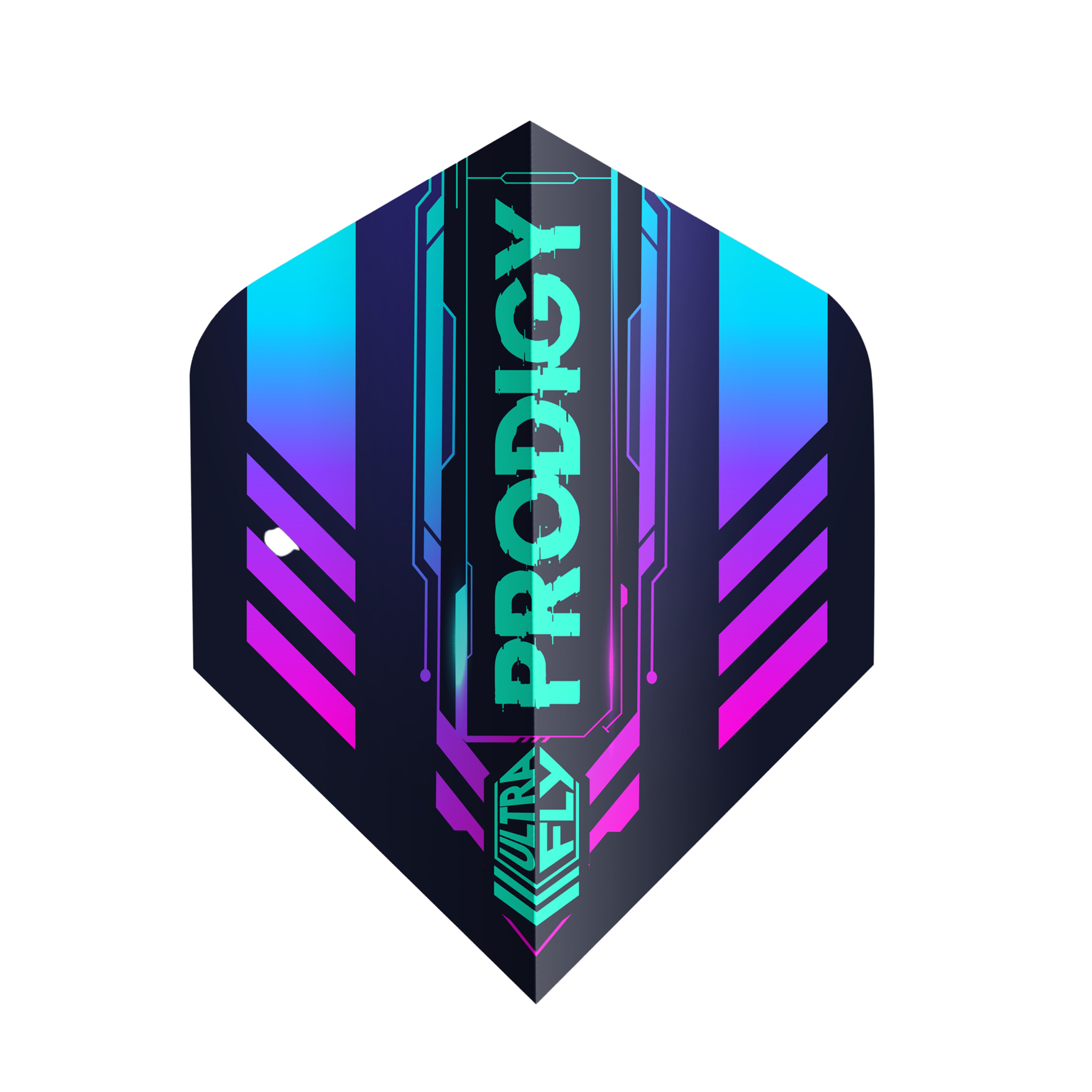 Unicorn Ultrafly. 100 Prodigy Dart Flights - Big Wing and Plus Shape