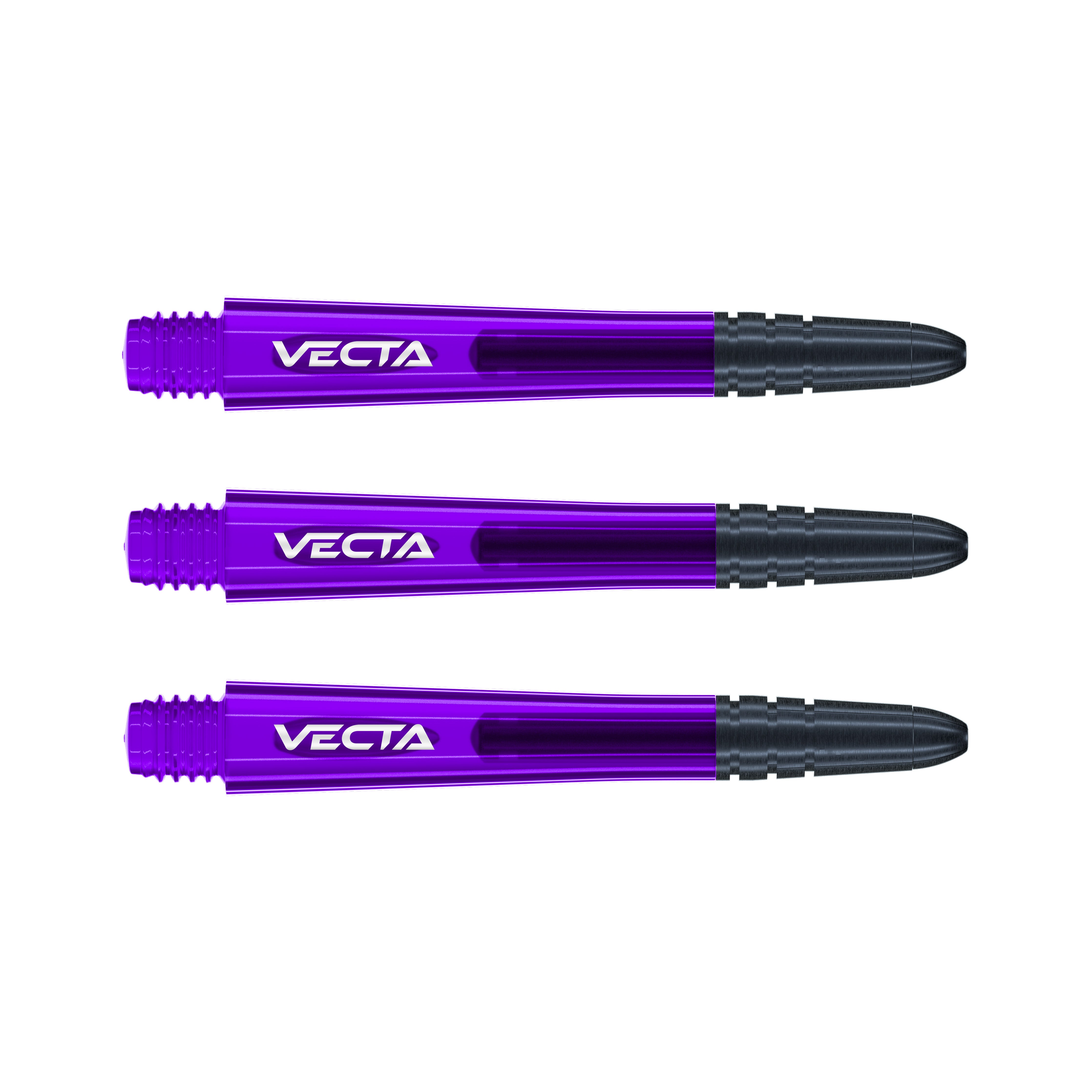 Winmau Vecta Dart Shafts - Purple & Black
