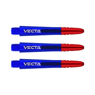 Winmau Vecta Dart Shafts - Blue & Red