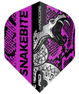 Red Dragon Peter Wright - Snakebite - Hardcore - Coiled Snakeskin - Purple Dart Flights