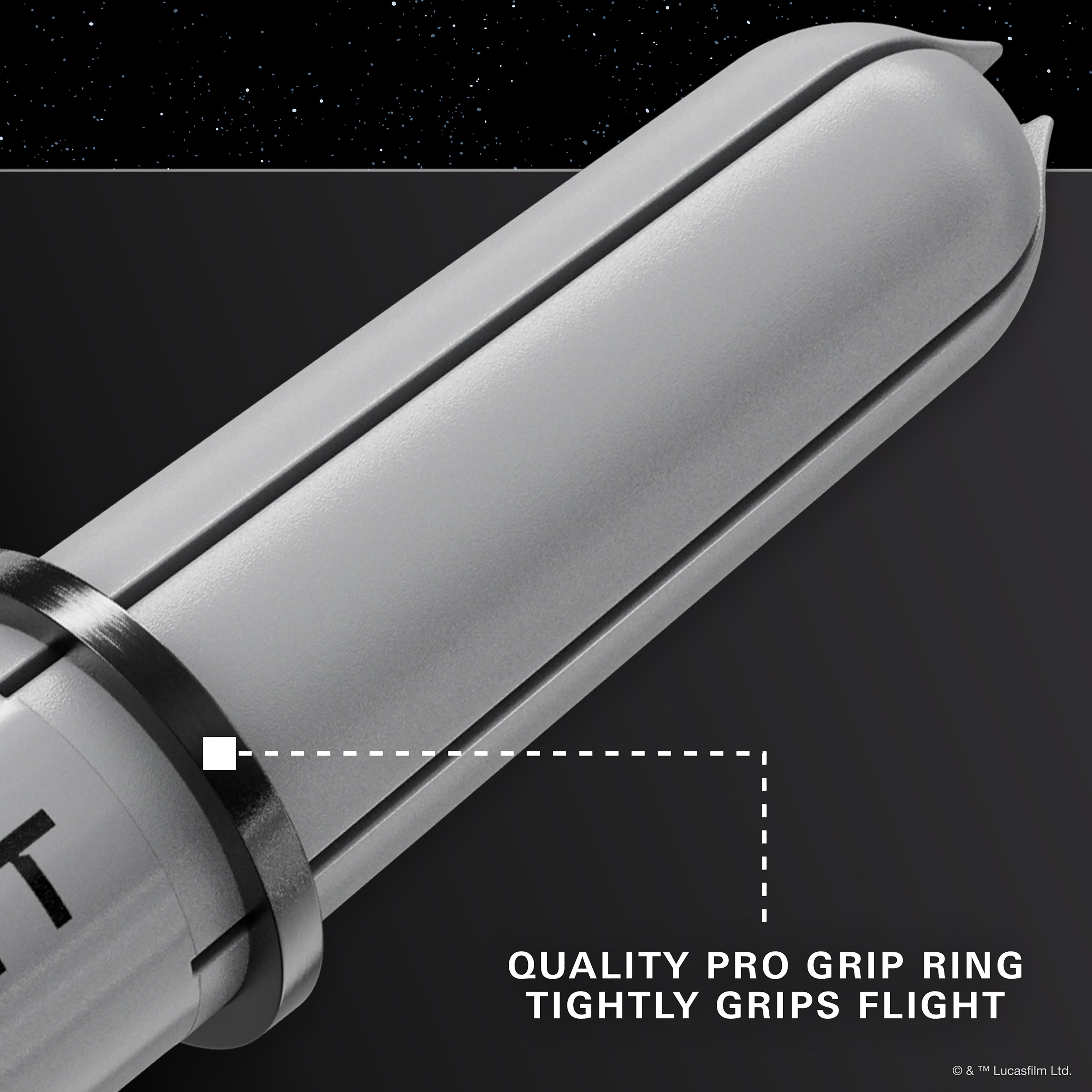 Target x Star Wars Pro Grip Dart Shafts - Grey