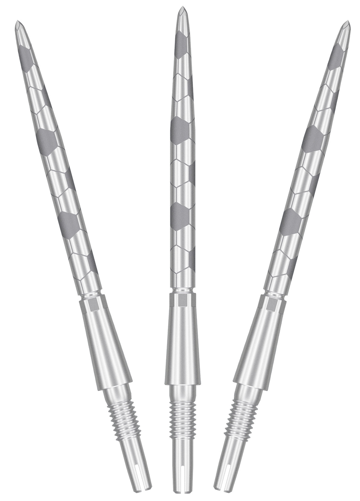 Target Swiss Storm Onyx - Dart Points - 26mm 30mm 35mm - Silver