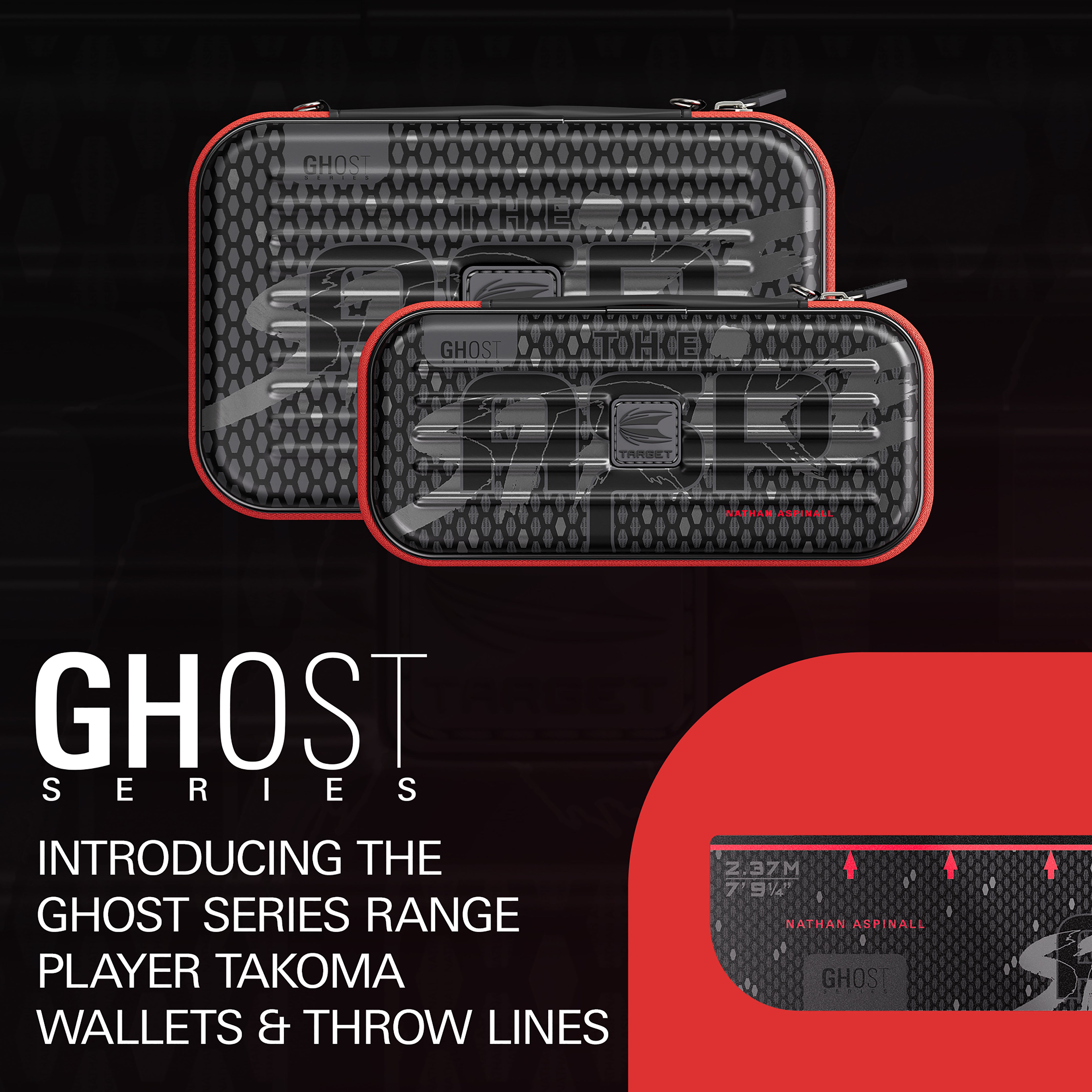 Target Nathan 'The Asp' Aspinall - Ghost Series Takoma Dart Wallet