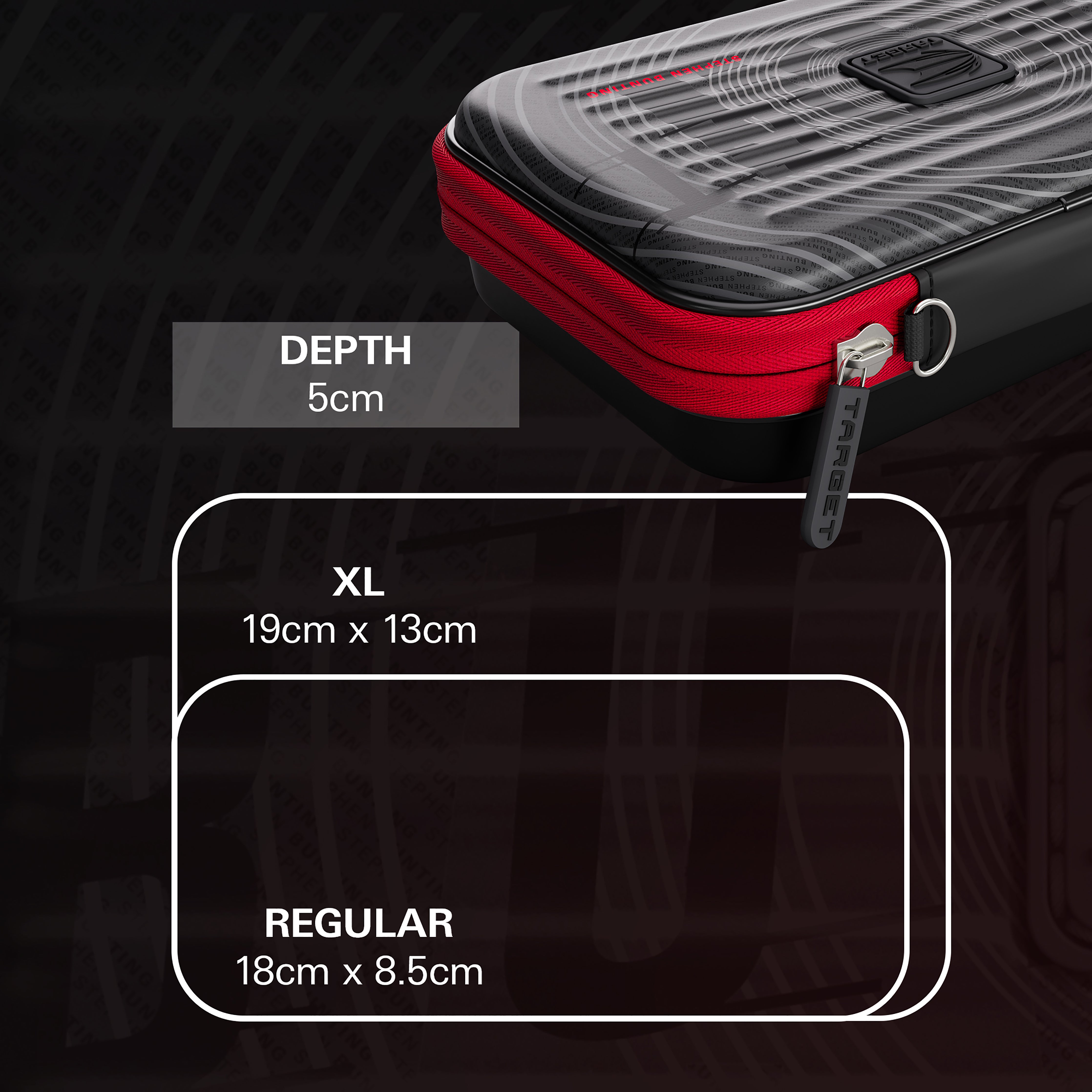 Target Stephen 'Bullet' Bunting - Ghost Series Takoma XL Dart Wallet