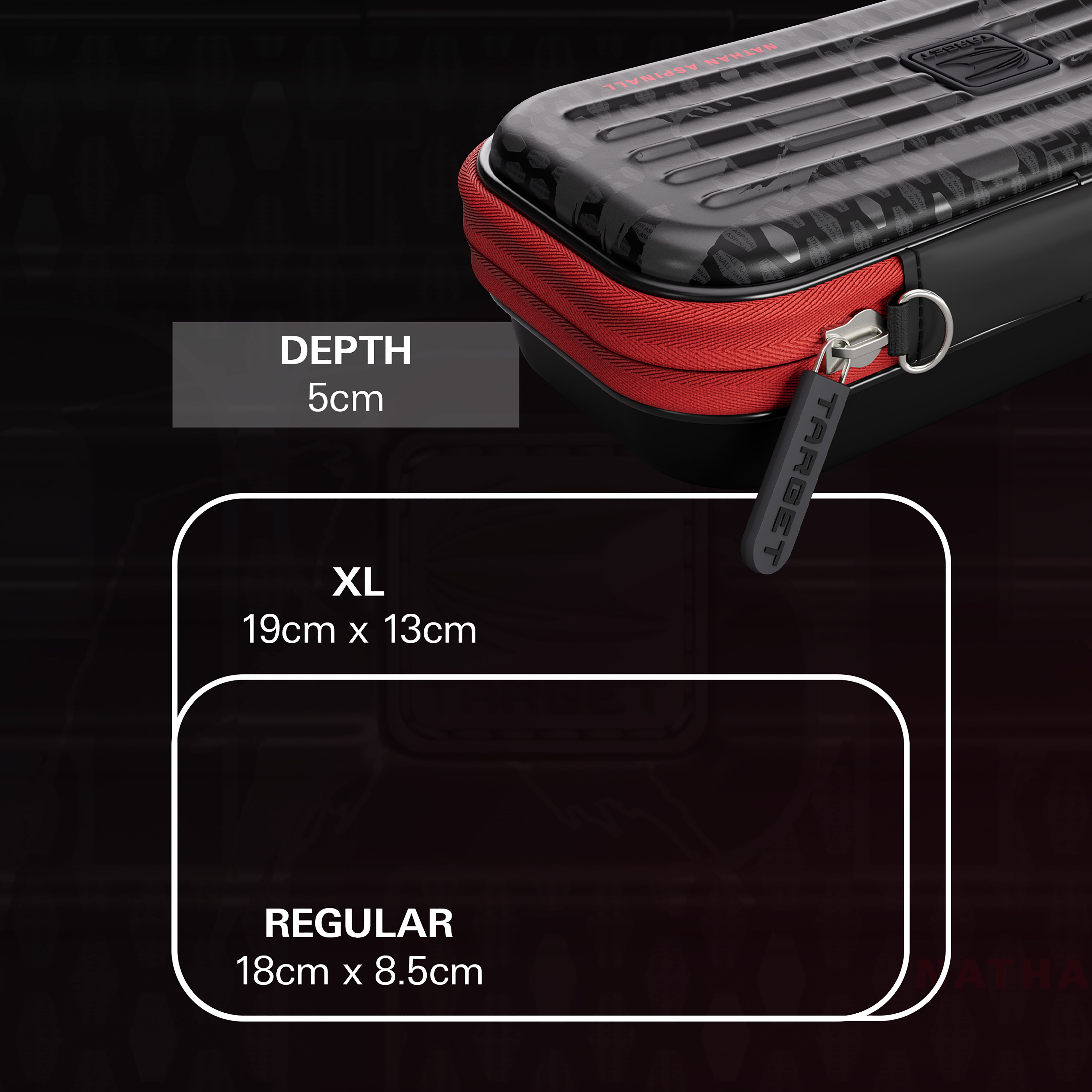 Target Nathan 'The Asp' Aspinall - Ghost Series Takoma Dart Wallet