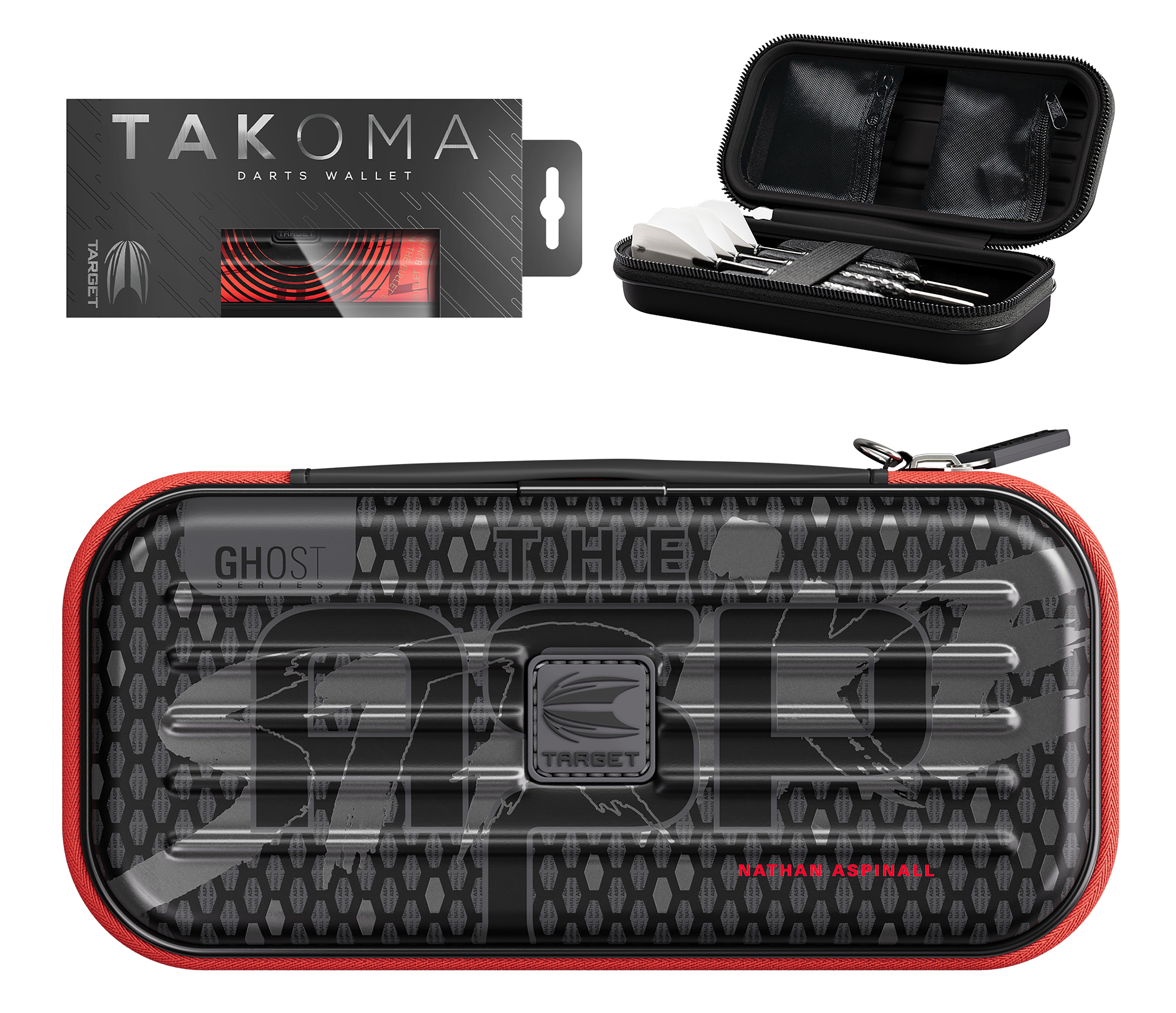 Target Nathan 'The Asp' Aspinall - Ghost Series Takoma Dart Wallet