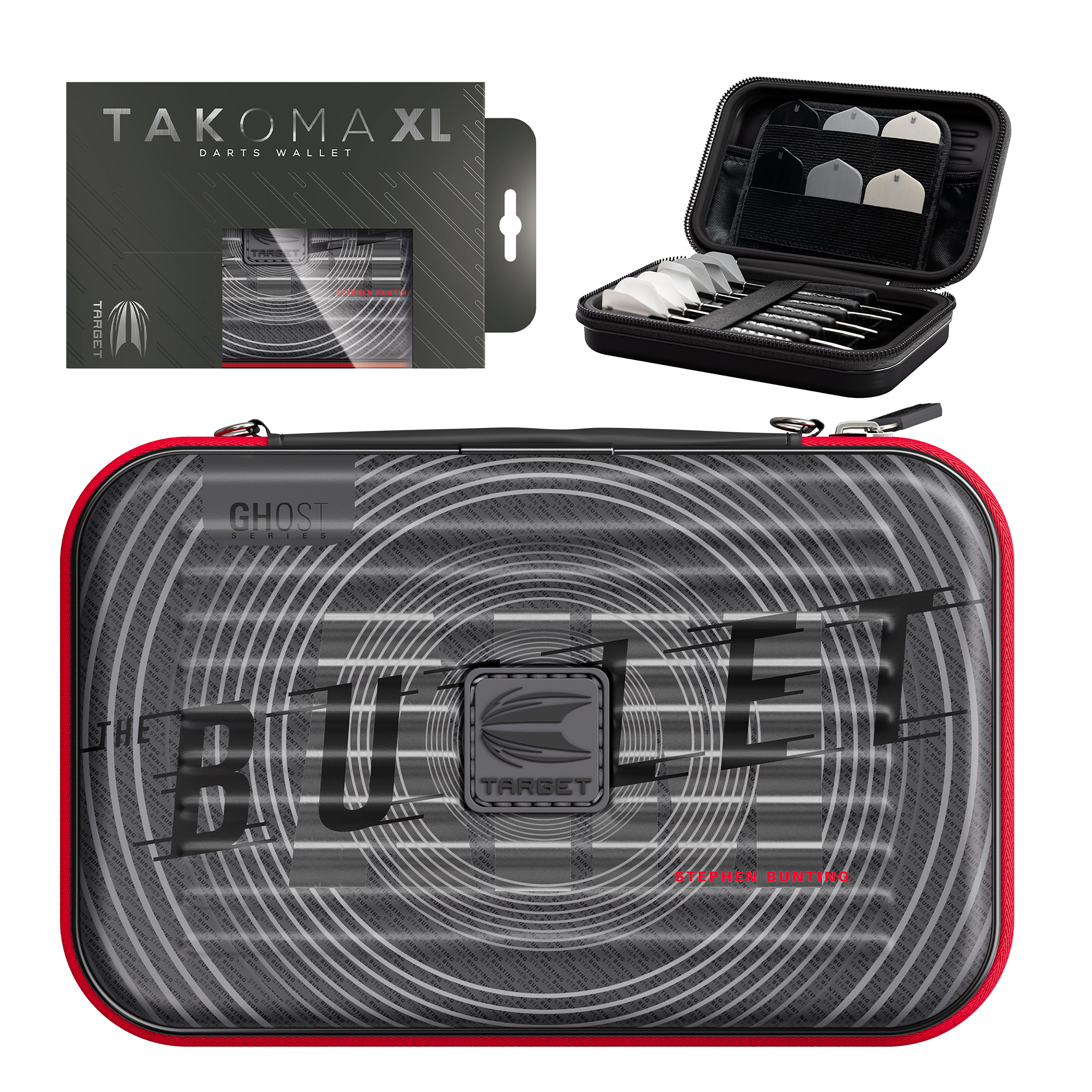 Target Stephen 'Bullet' Bunting - Ghost Series Takoma XL Dart Wallet