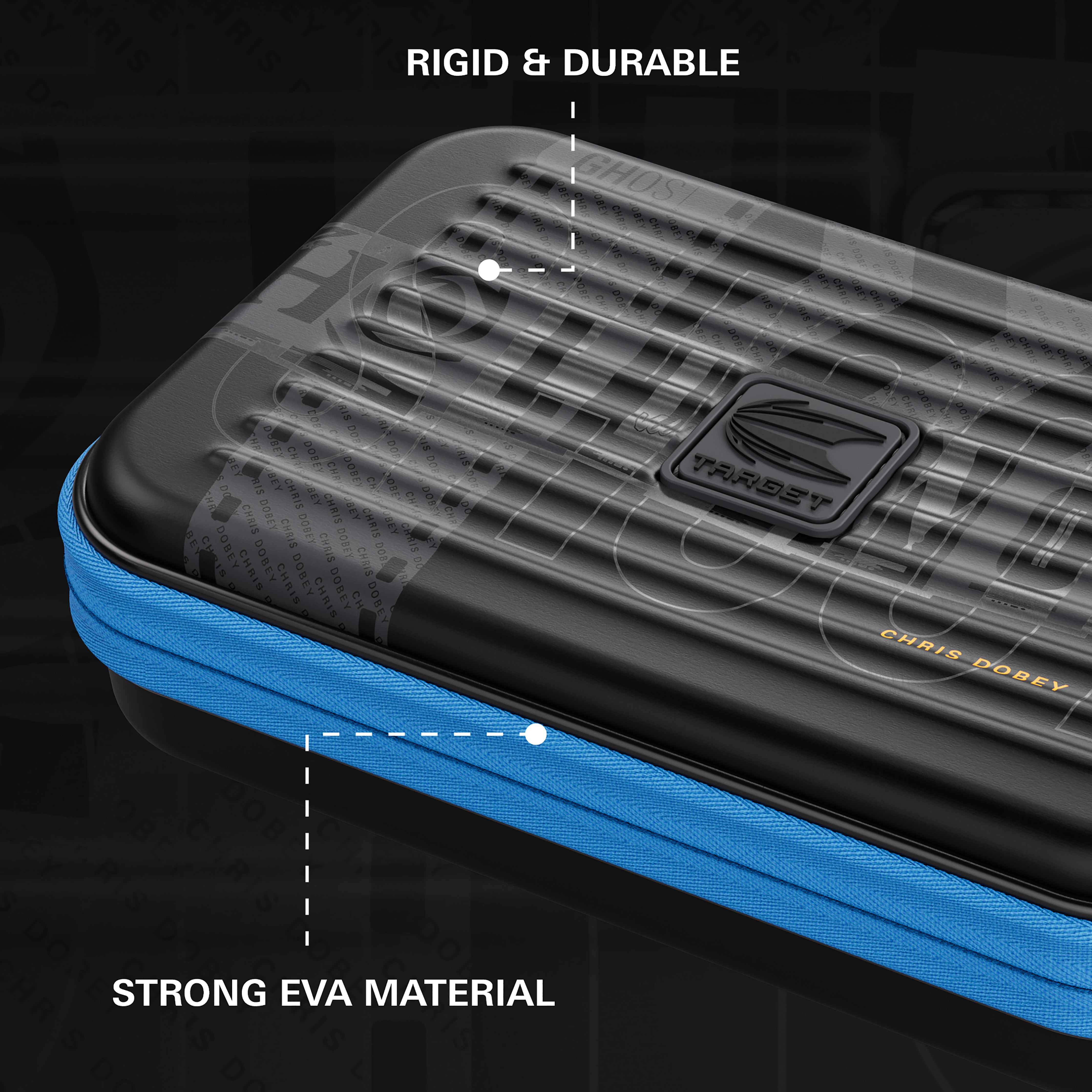 Target Chris 'Hollywood' Dobey - Ghost Series Takoma XL Dart Wallet