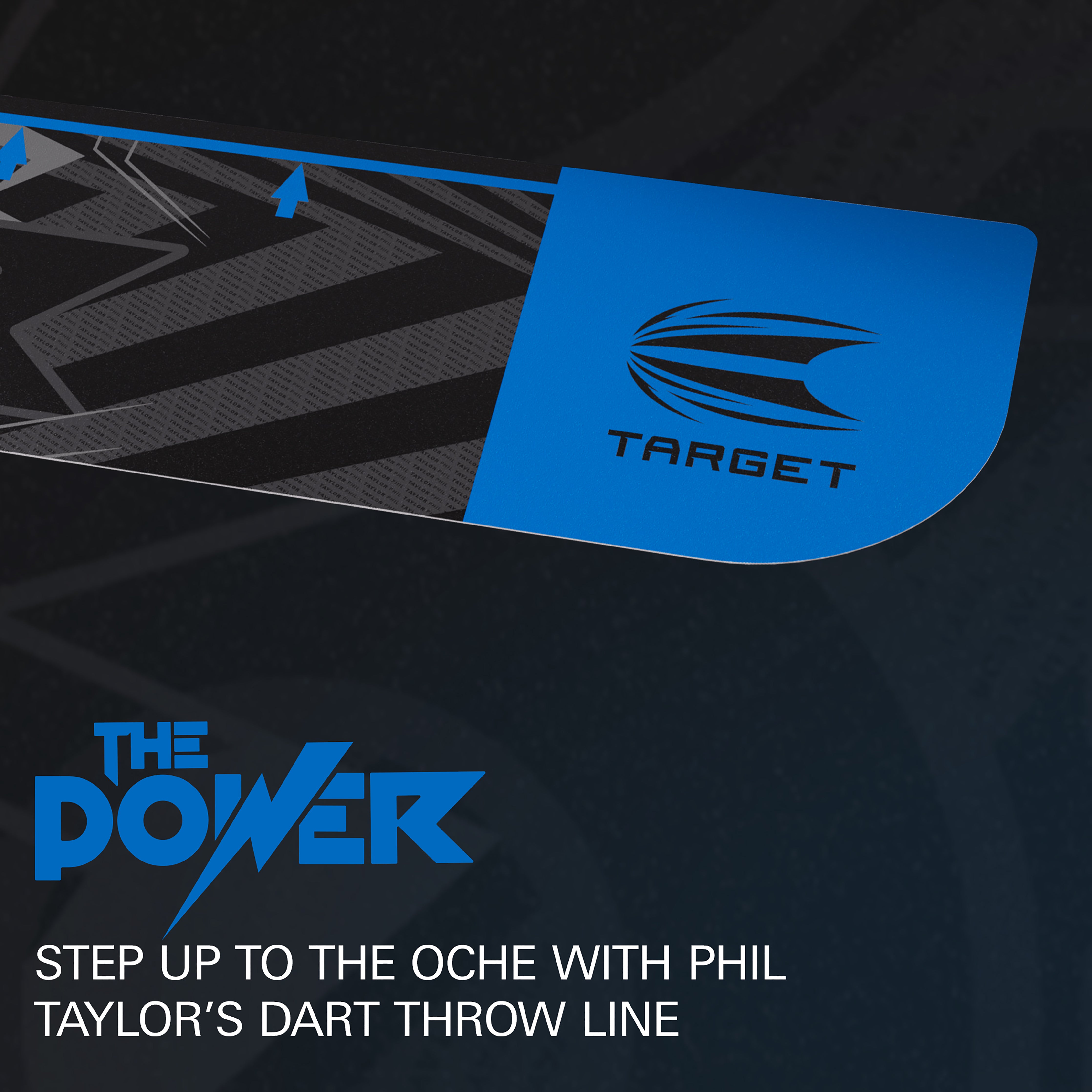 Target Darts - Phil 'The Power' Taylor - Throw Line