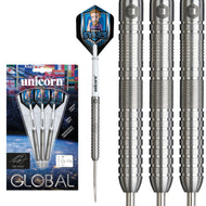 Unicorn Tom Sykes Steel Tip Darts - 90% Tungsten - 22g