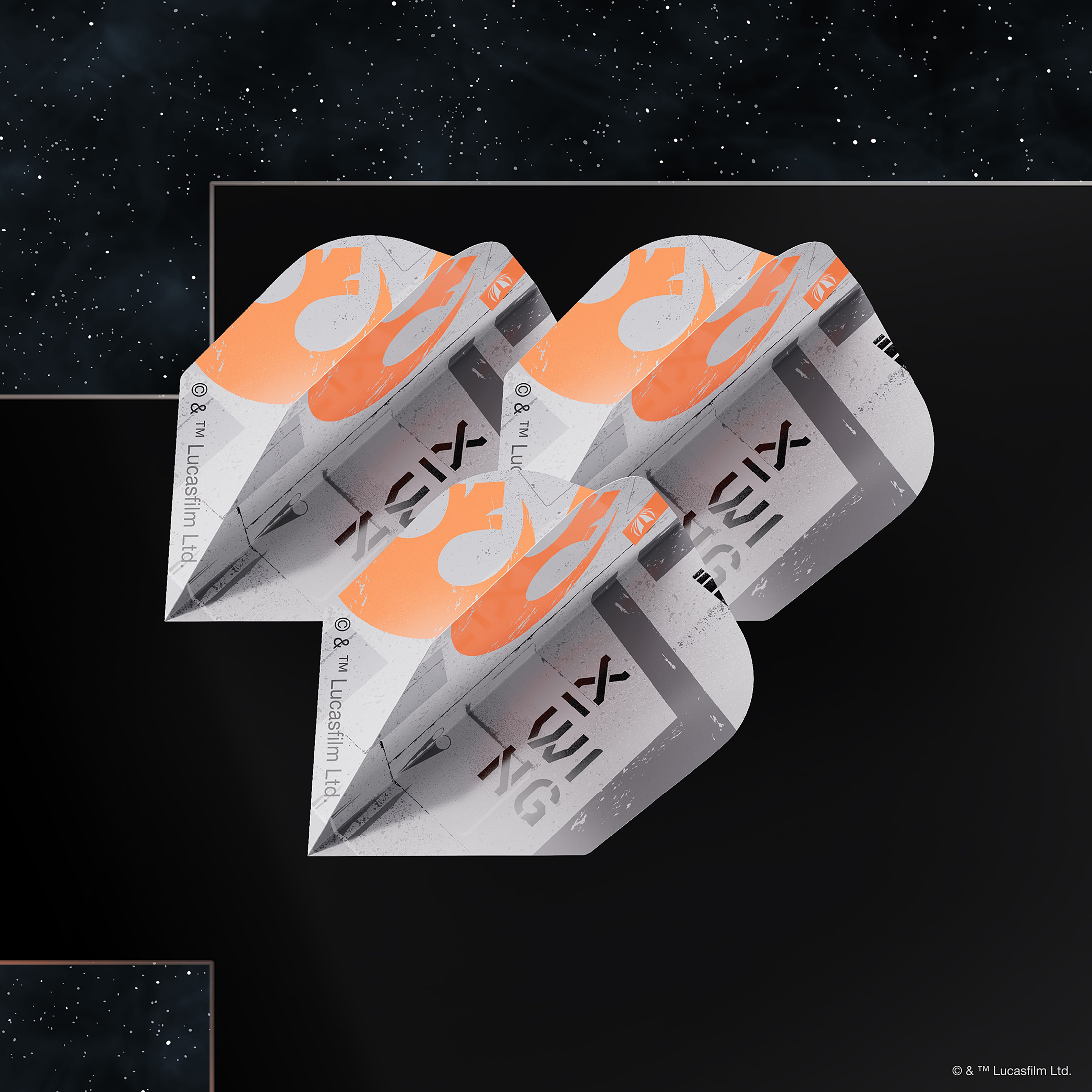 Target Star Wars X-WING - Pro Ultra - No6 - Standard Dart Flights