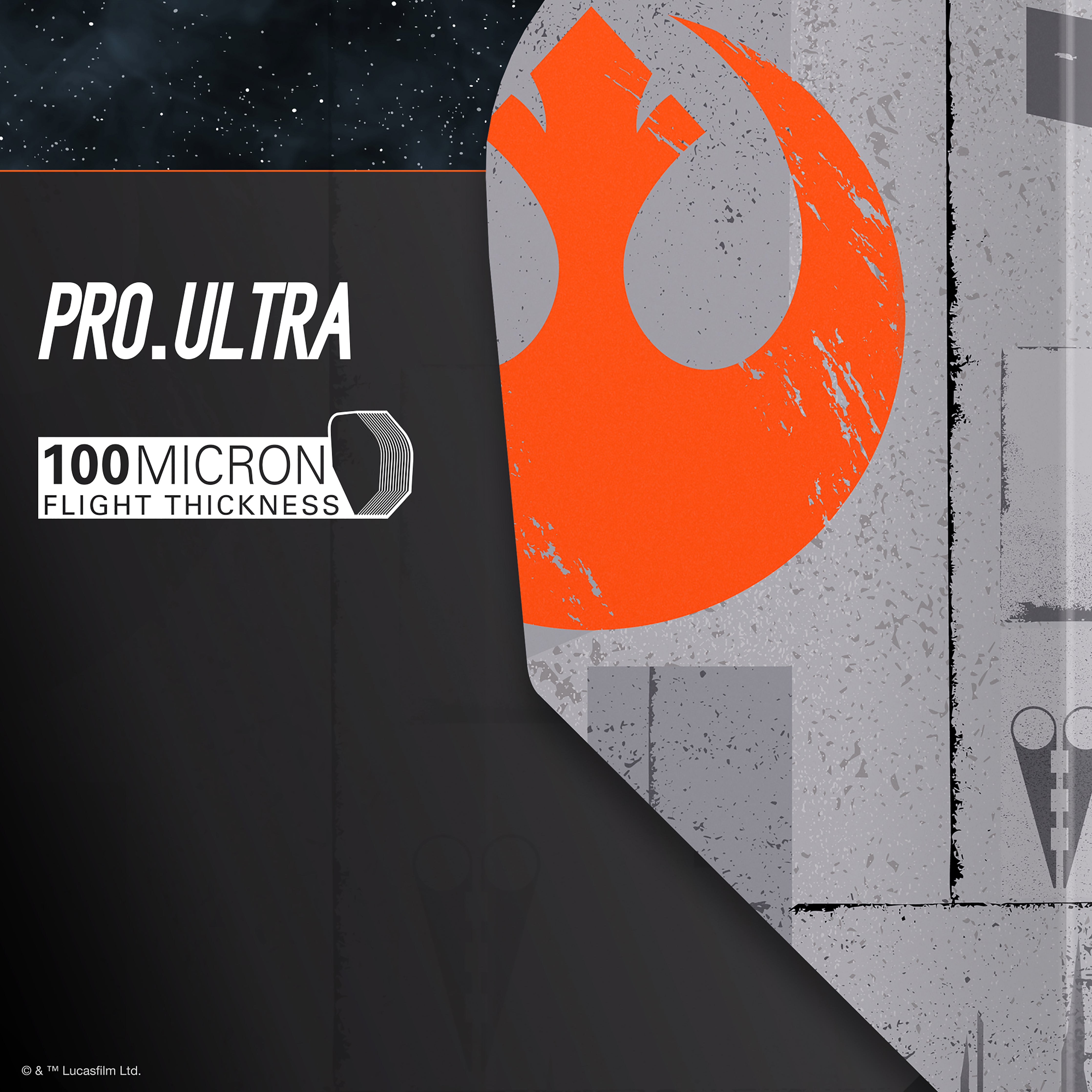 Target Star Wars X-WING - Pro Ultra - No6 - Standard Dart Flights