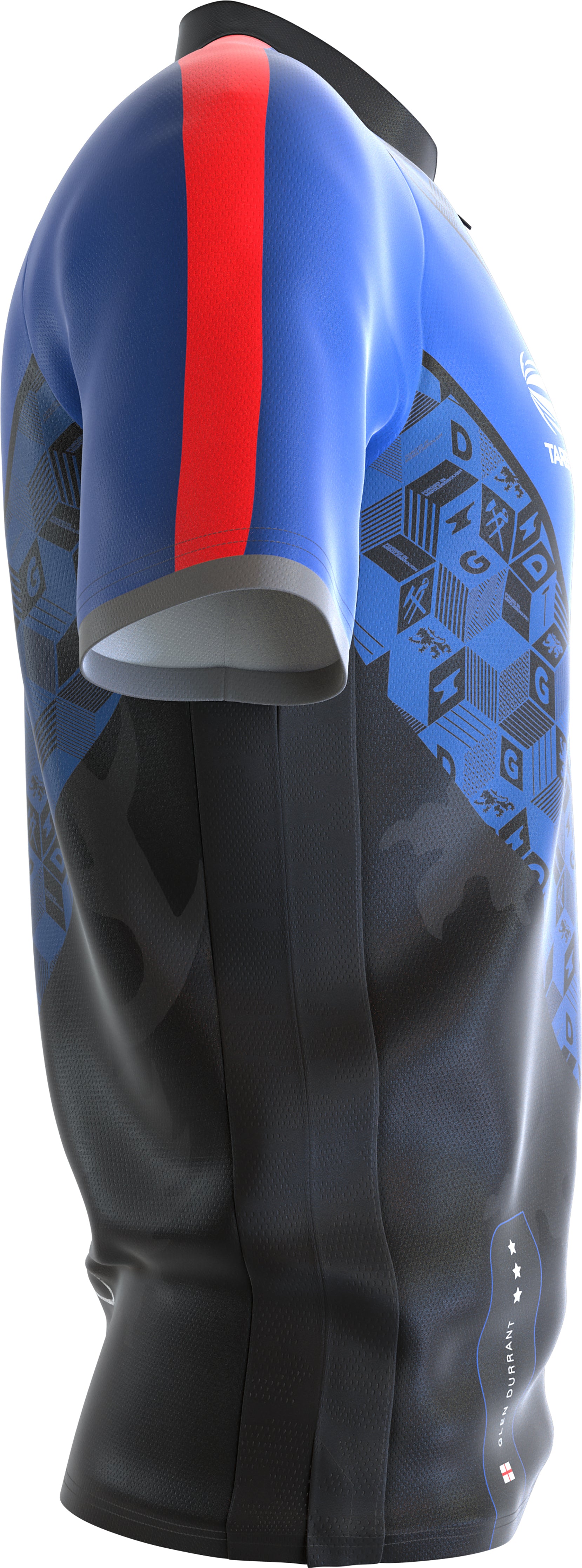 Target Cool Play - Collarless - Glen Durrant - Duzza - Dart Shirt - 2022