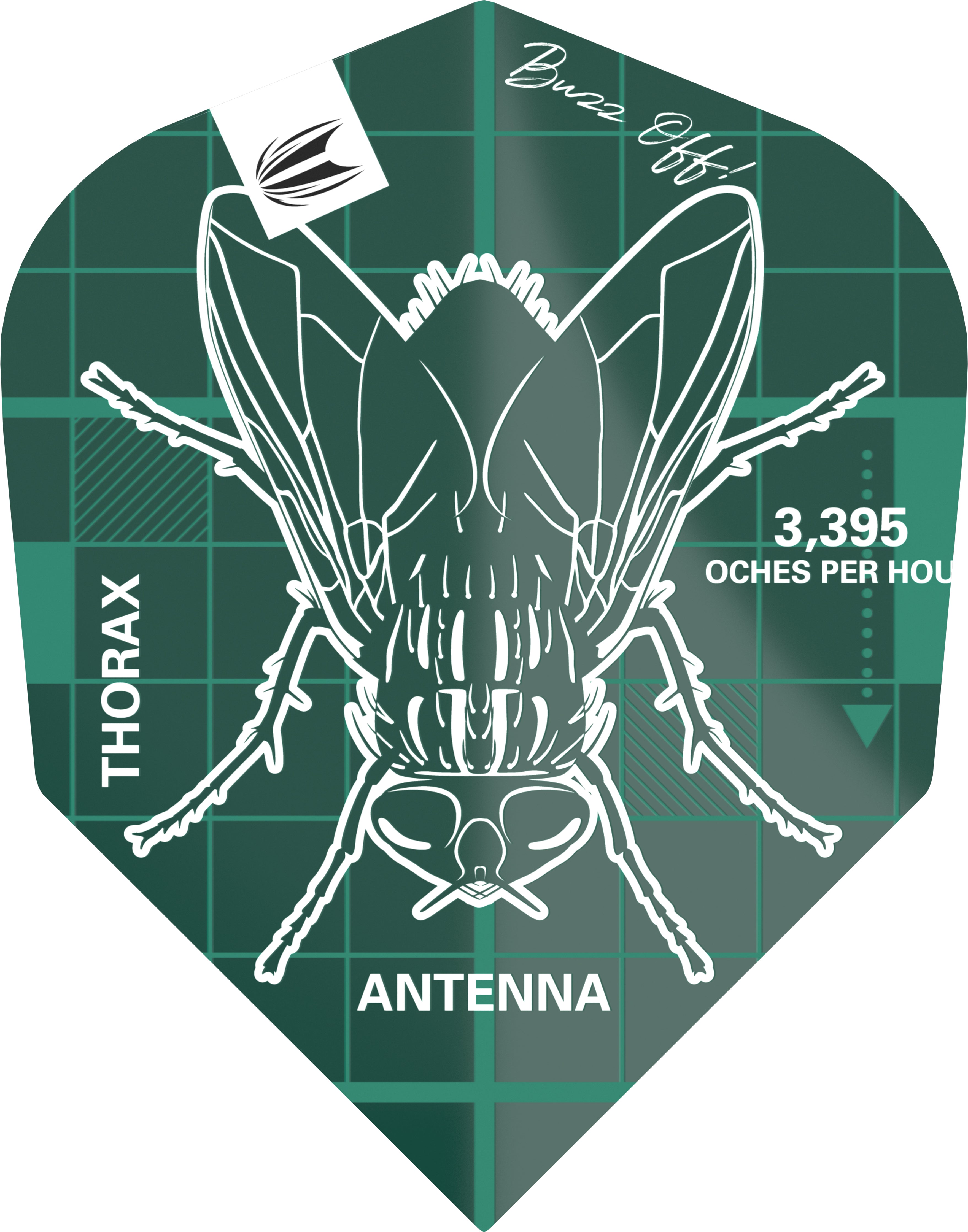 Target Blueprint - Pro.Ultra - Green - No6 - Dart Flights