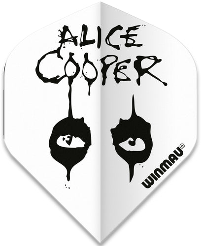 Winmau - Rock Legends - Alice Cooper - White - Dart Flights