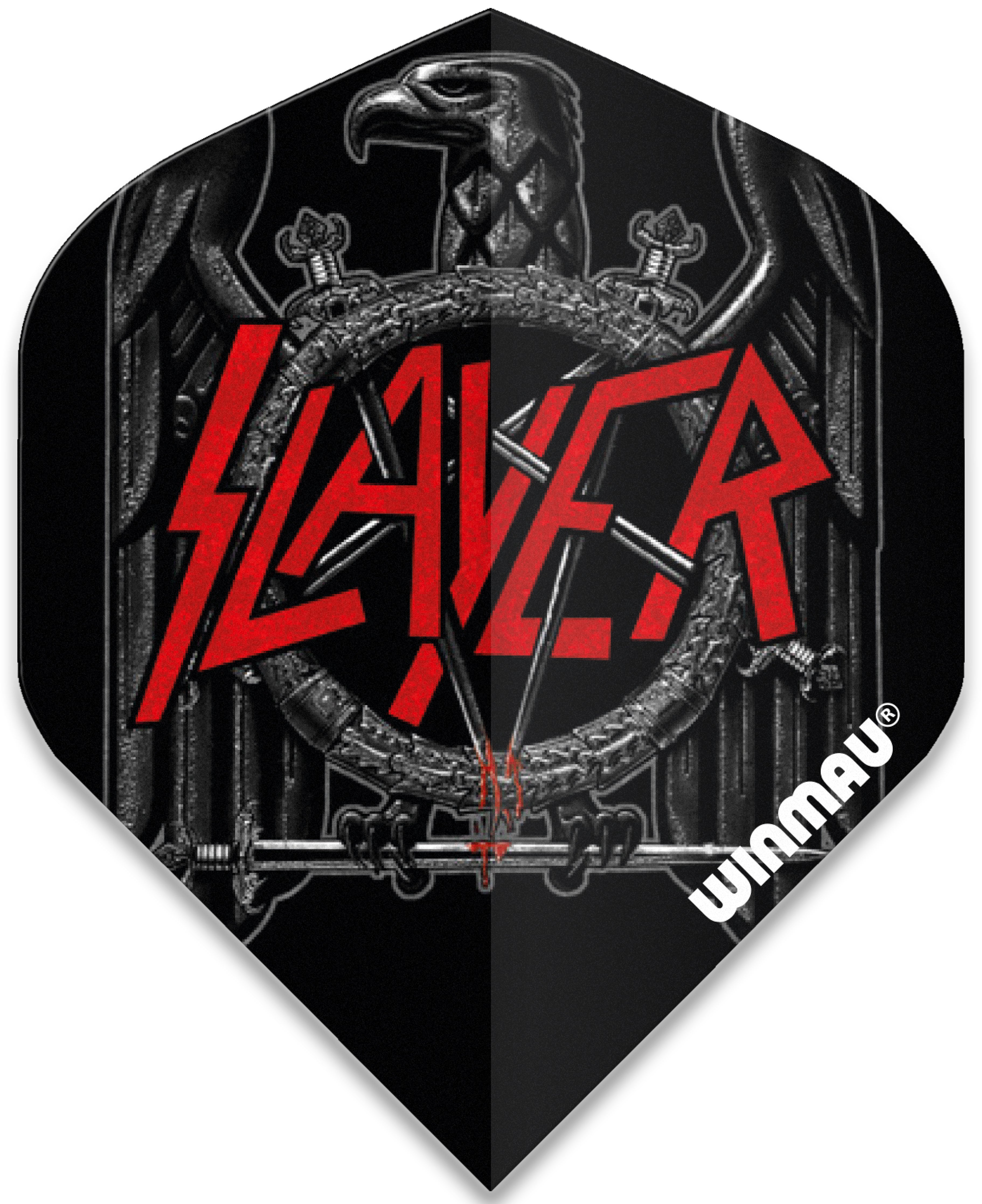 Winmau - Rock Legends - Slayer Black Eagle - Dart Flights