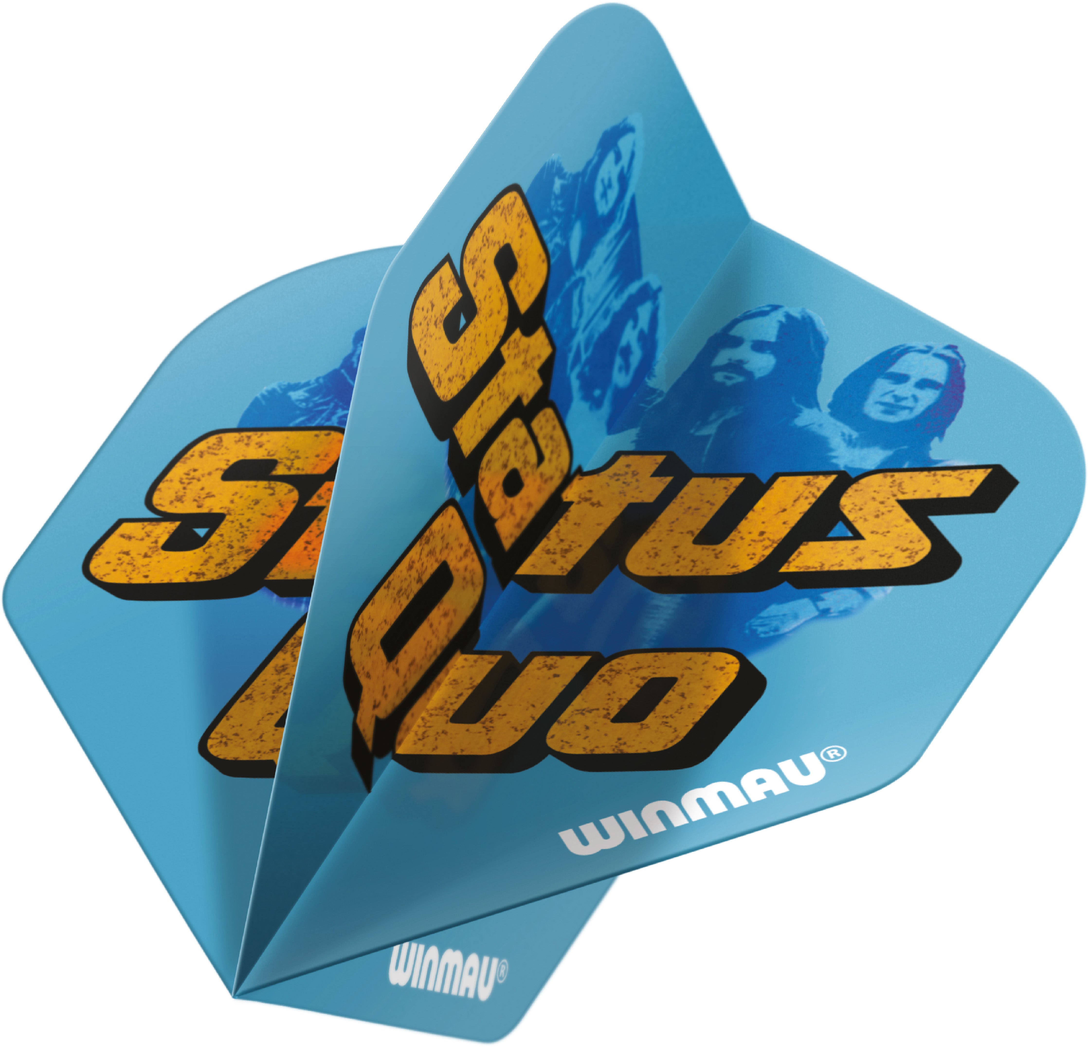 Winmau - Rock Legends - Status Quo - Blue - Dart Flights