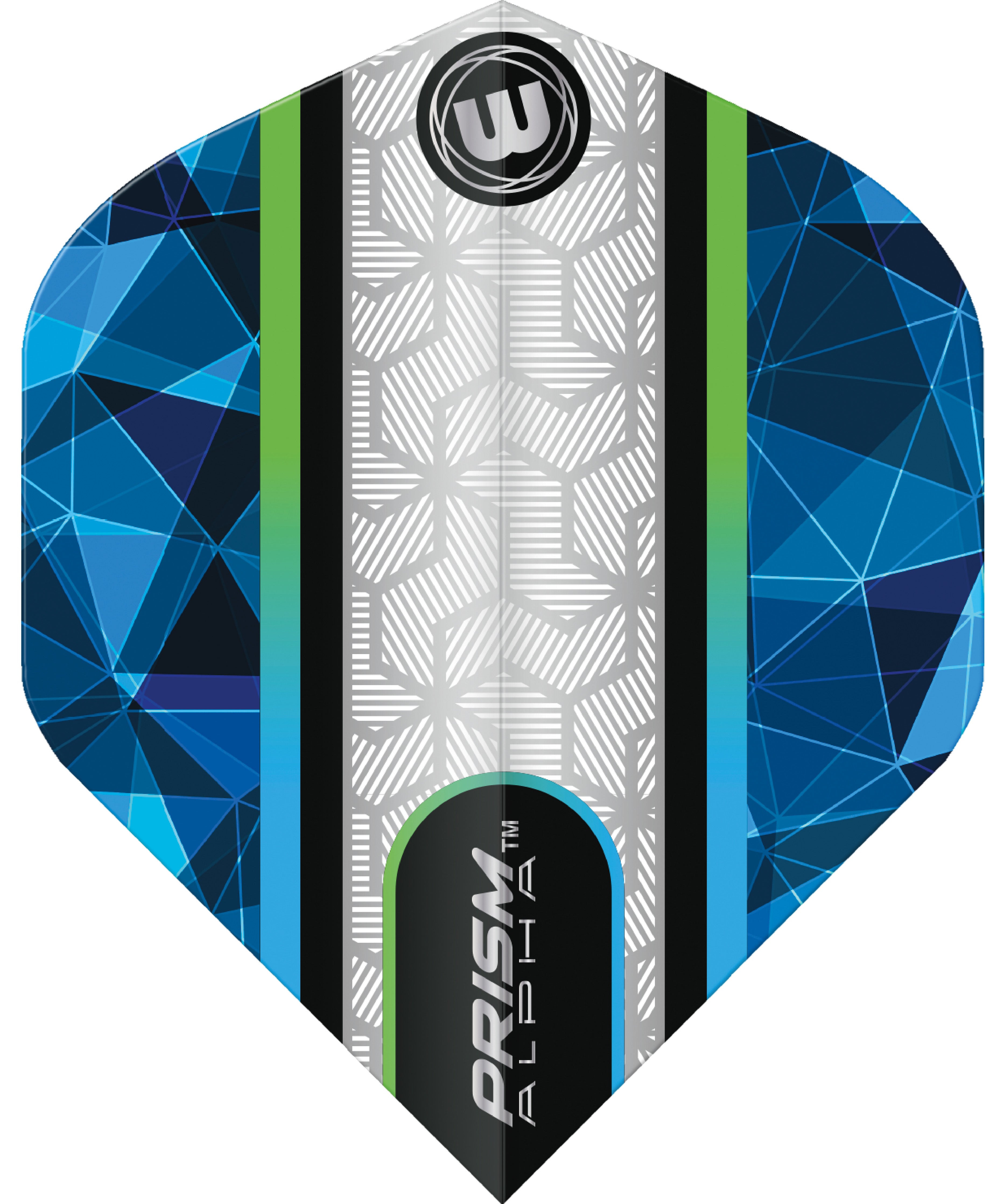 Winmau Prism Alpha - Extra Thick - Dart Flights - Poseidon - Standard Shape