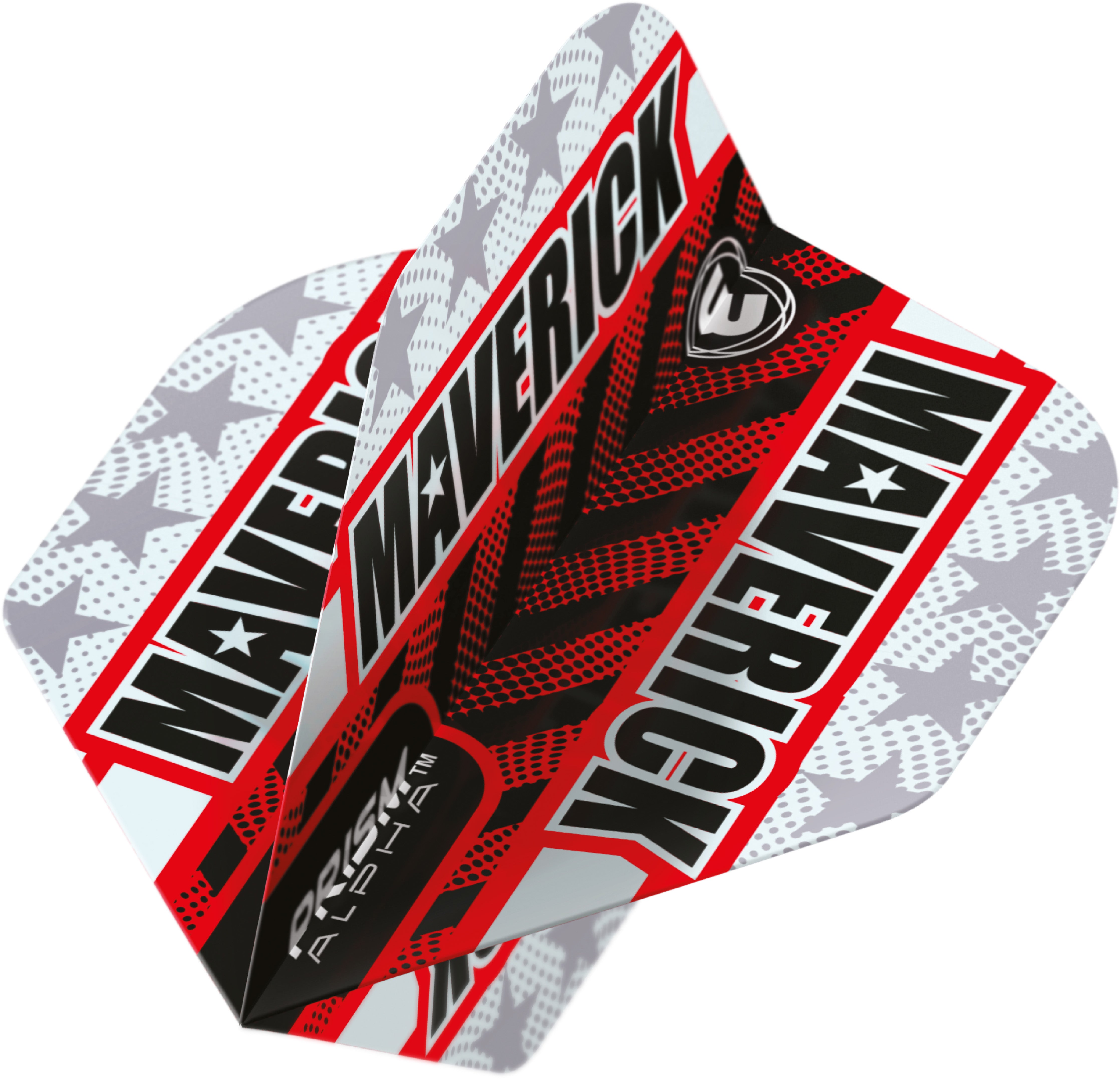 Winmau Prism Alpha - Extra Thick - Dart Flights - Maverick - Standard Shape
