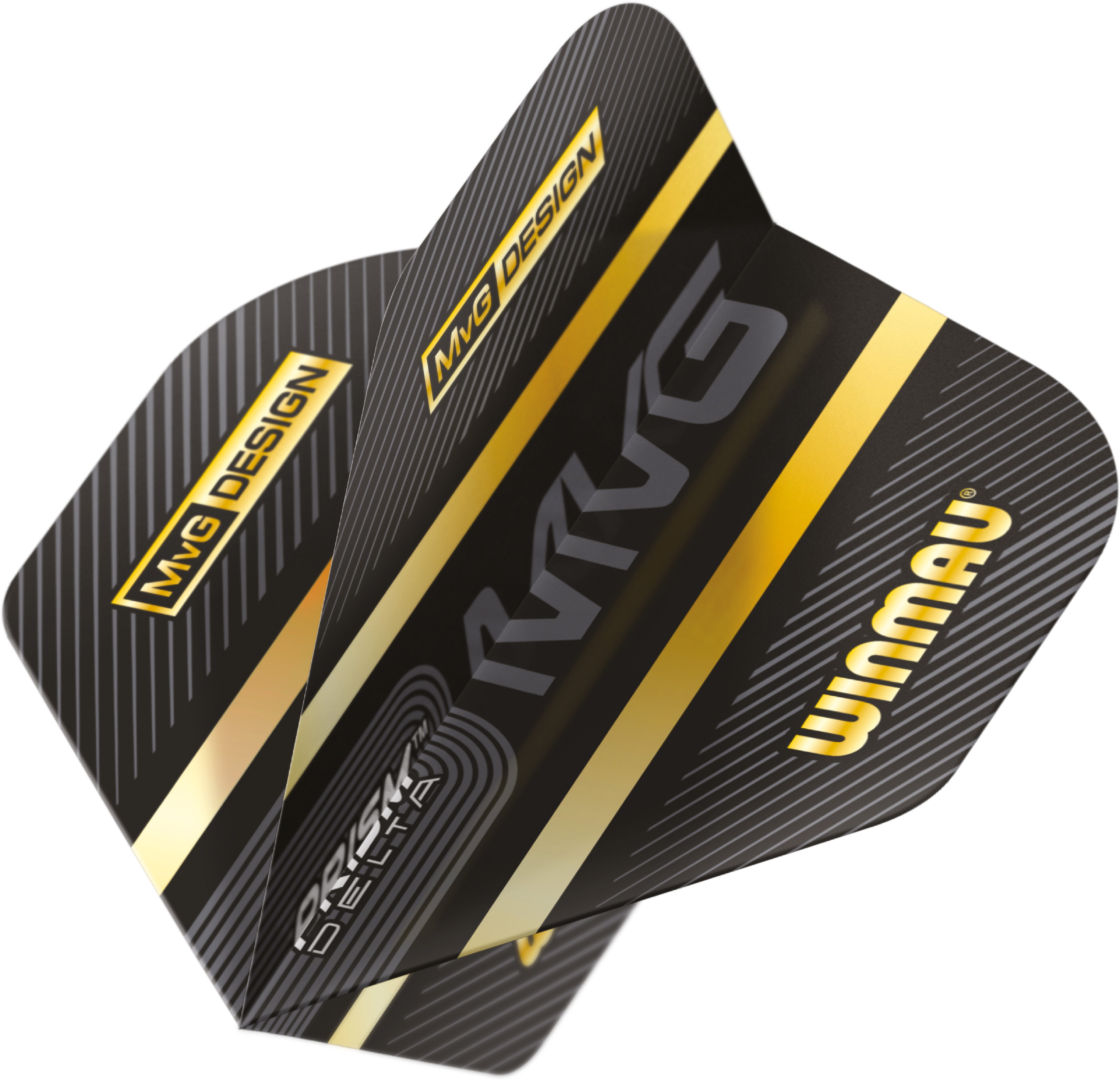Winmau MVG Prism Delta Dart Flights - Extra Thick - 100 Micron - Trilogy