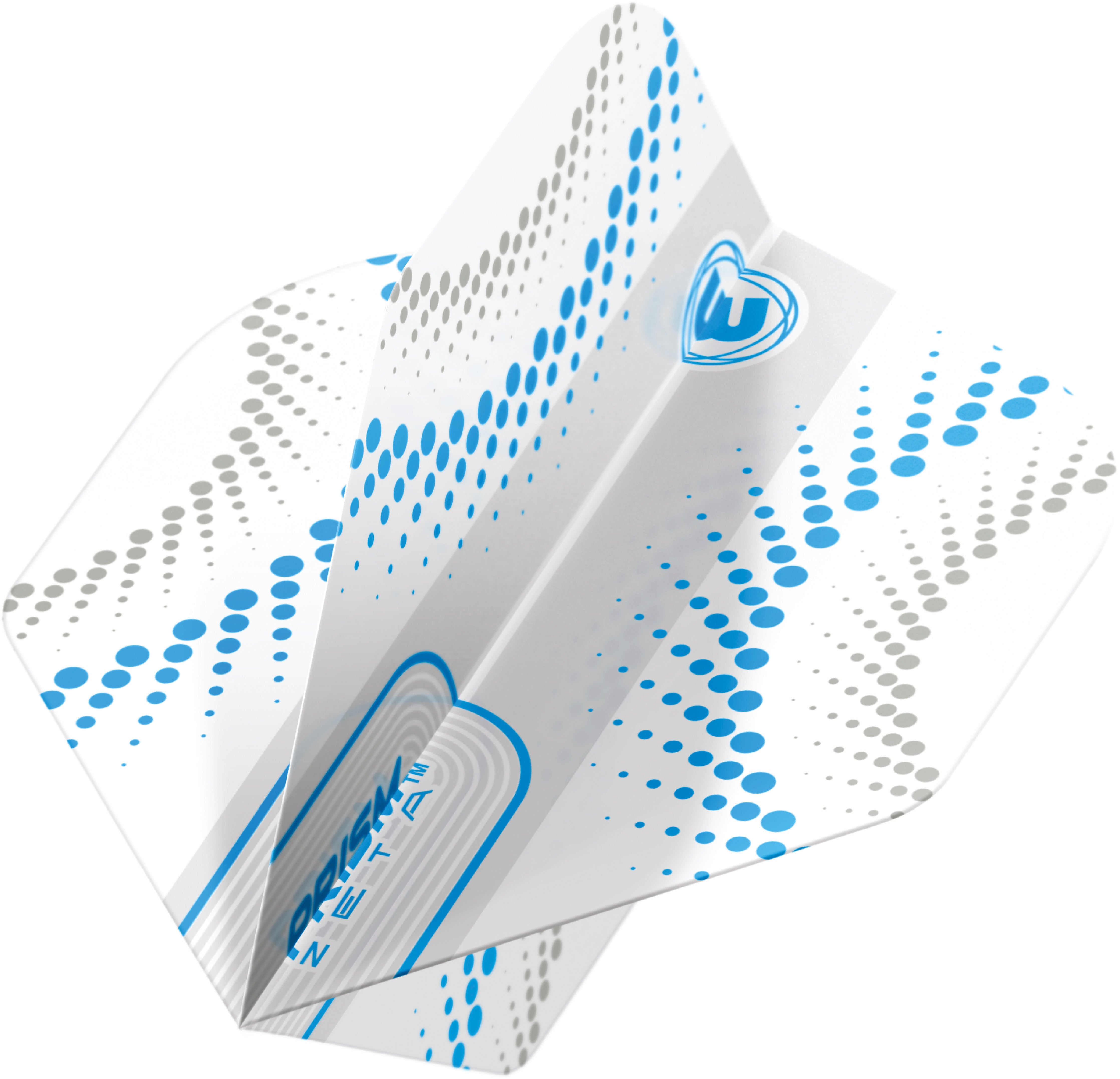 Winmau Prism Zeta - Extra Thick - Dart Flights - Circles - Blue