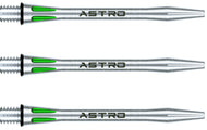 Winmau Astro - Aluminium Dart Shafts - Green