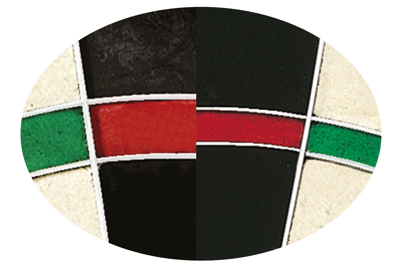 Unicorn Eclipse HD Trainer Dartboard - Professional - Thinner Doubles and Trebles HD Trainer - Steel Tip