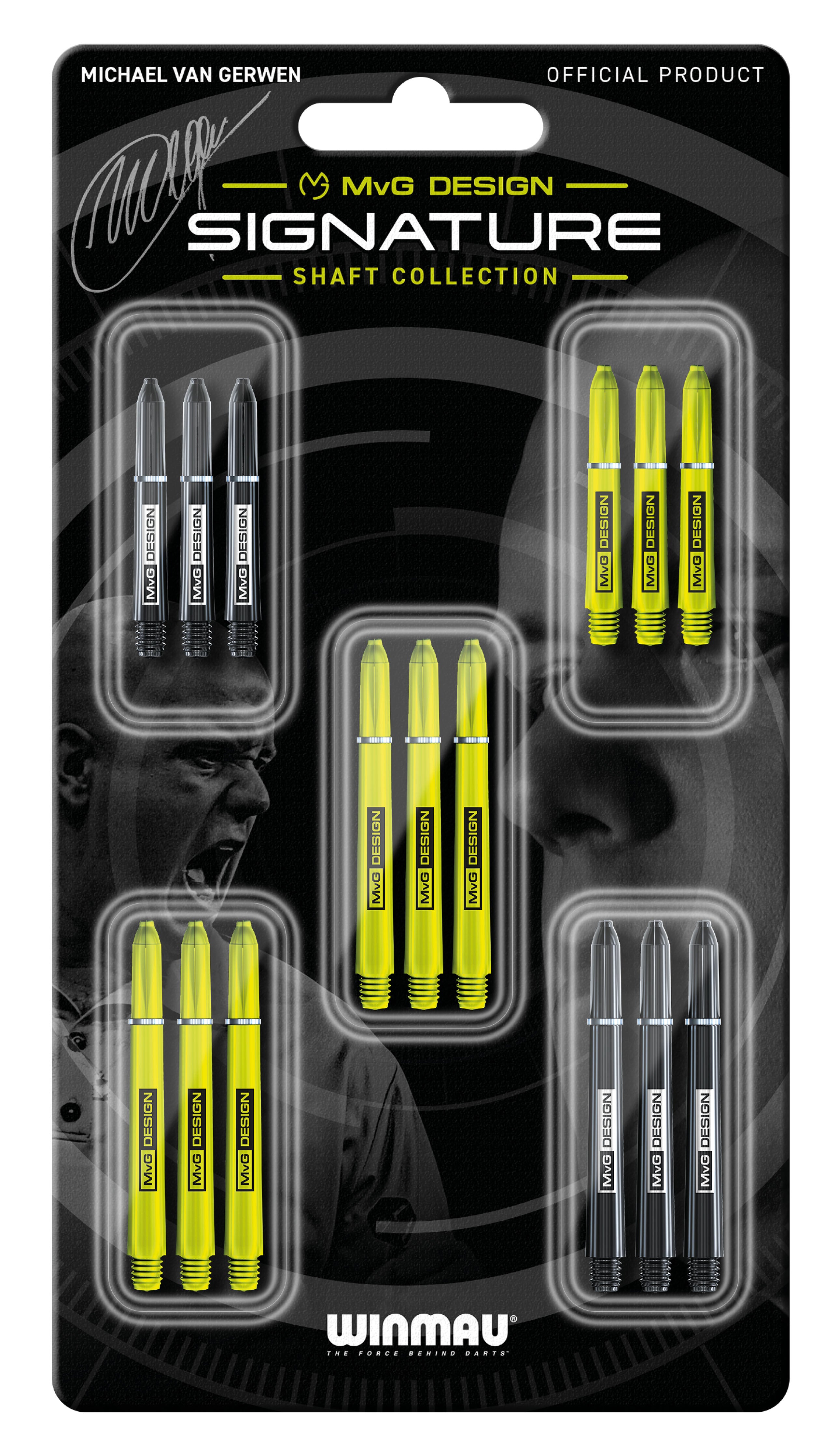 Winmau Michael Van Gerwen - MVG - Signature Shaft Collection