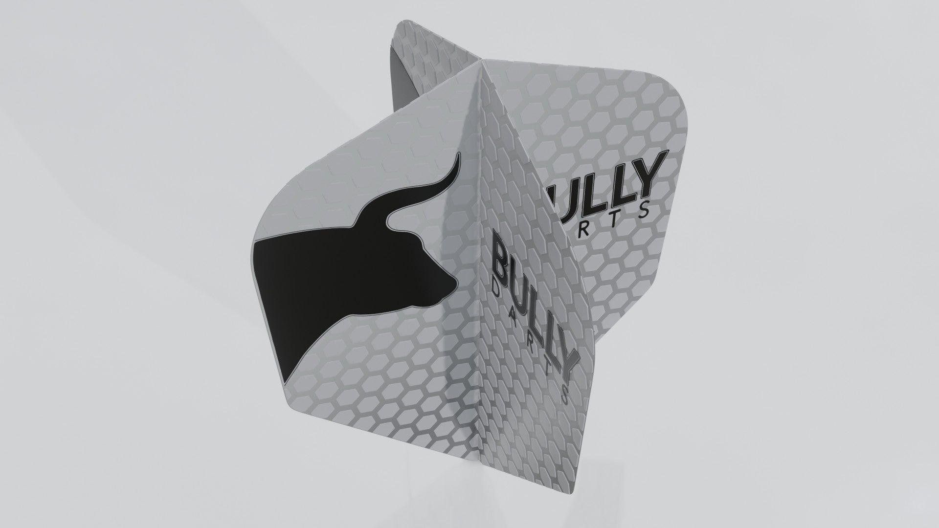 Bully Dart Flights - 100 Micron - No6 - Standard Shape - Silver