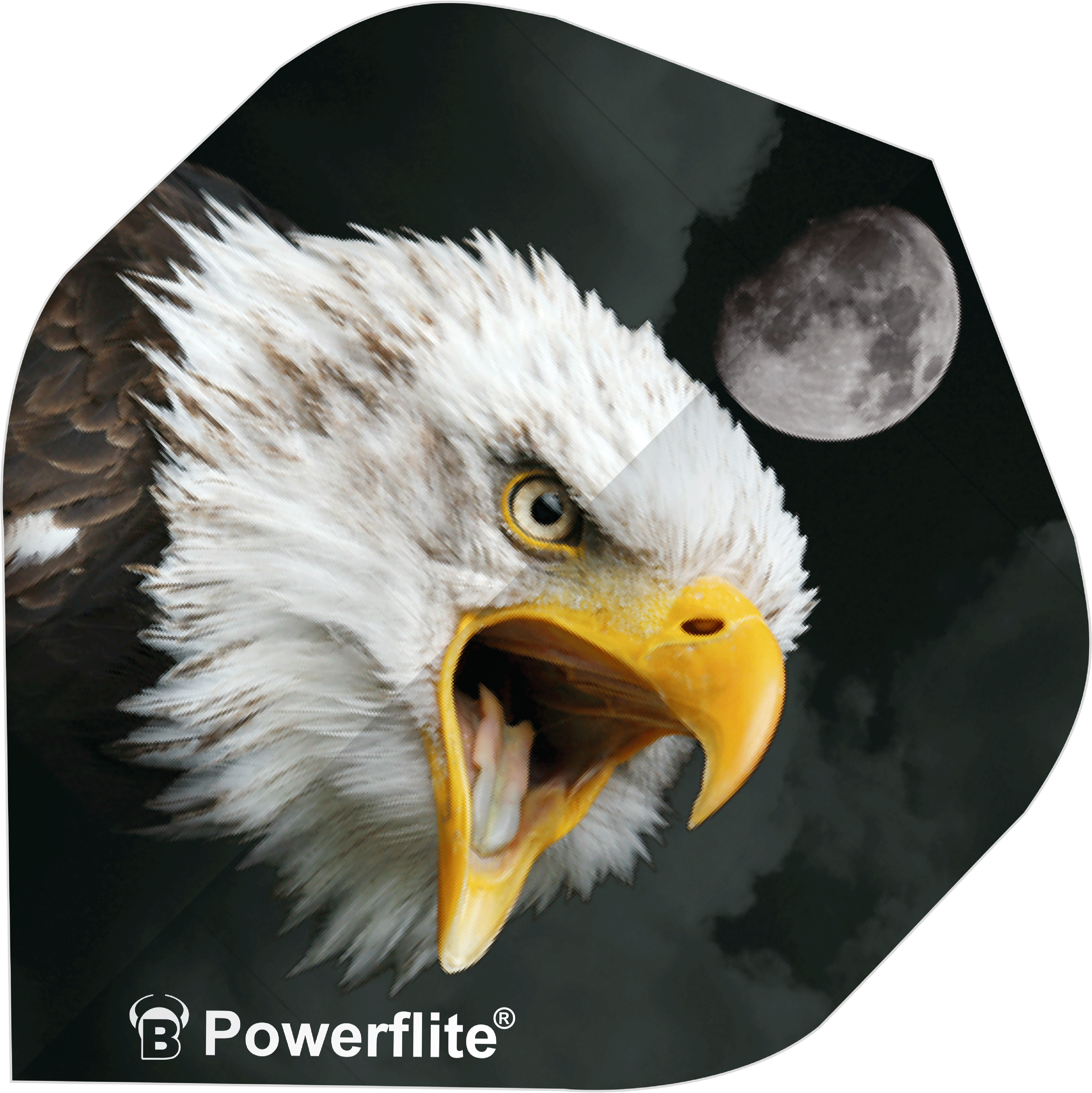 BULL'S Powerflite - A Standard Shape Dart Flights - Eagle