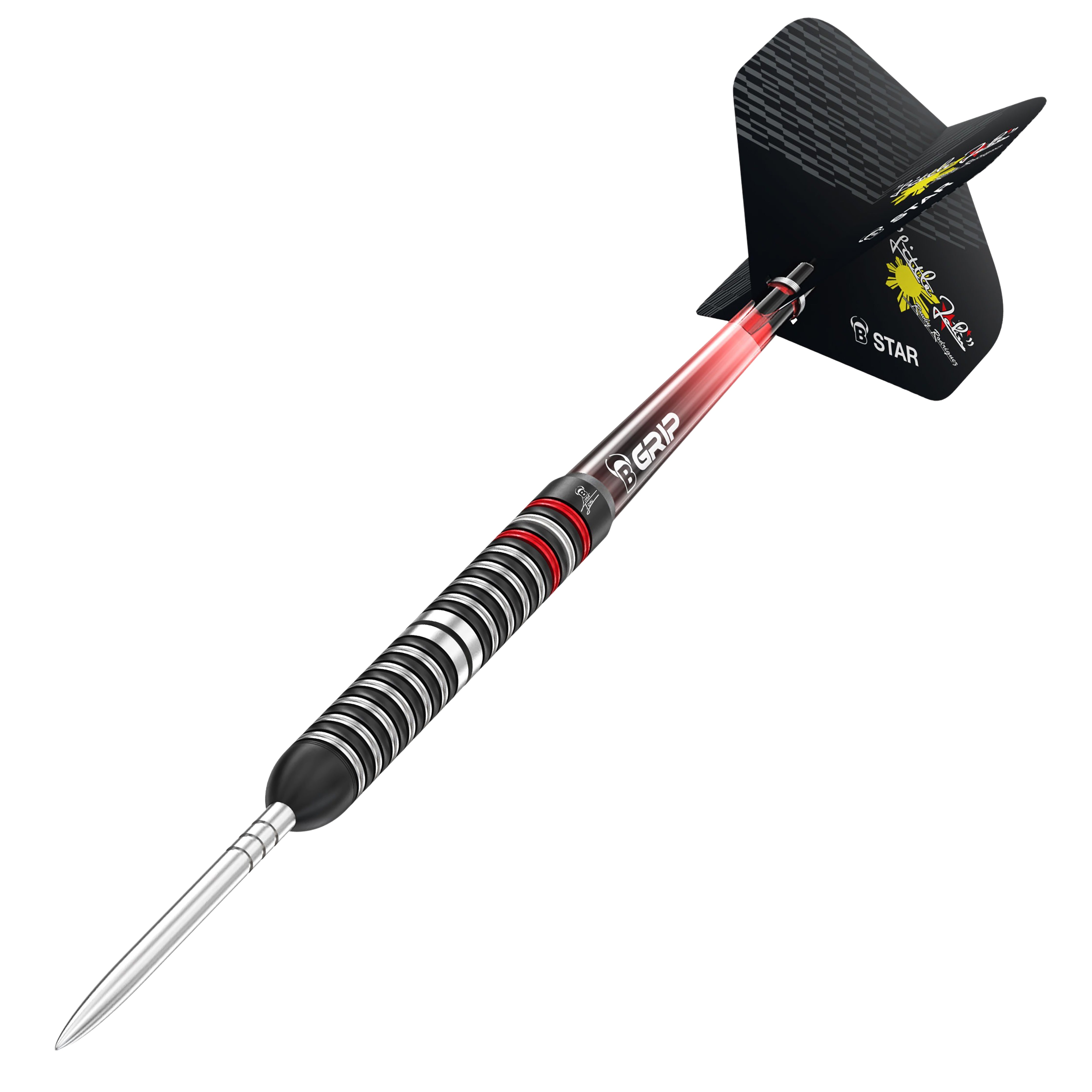 BULL'S Rowby-John Rodriguez Steel Tip Darts - 90% Tungsten - Little John - 23g 25g