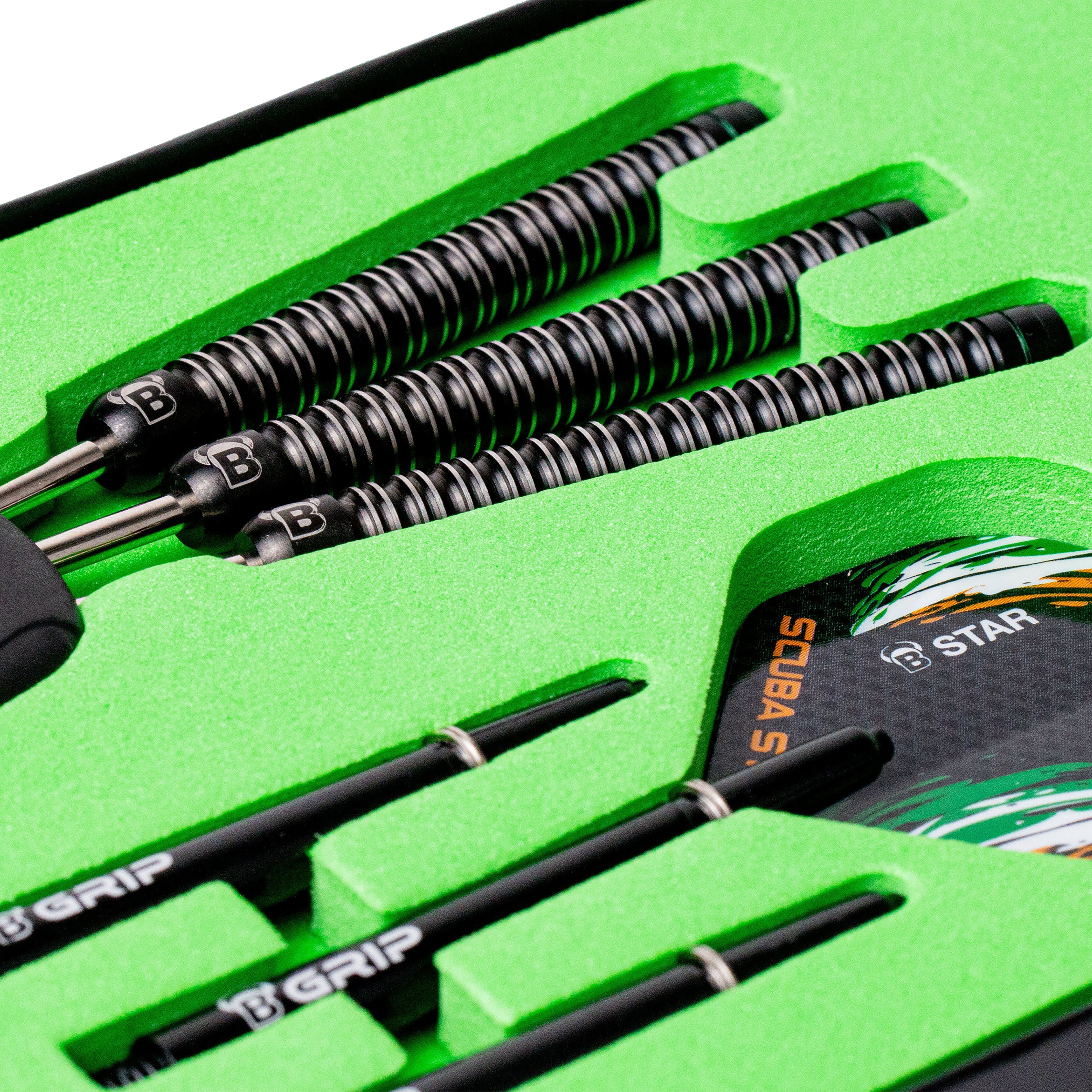 BULL'S Steve Lennon Steel Tip Darts - 90% Tungsten - Scuba Steve - 22g 24g