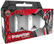 BULL'S Dragon Dart Flights -White - Standard - Moulded