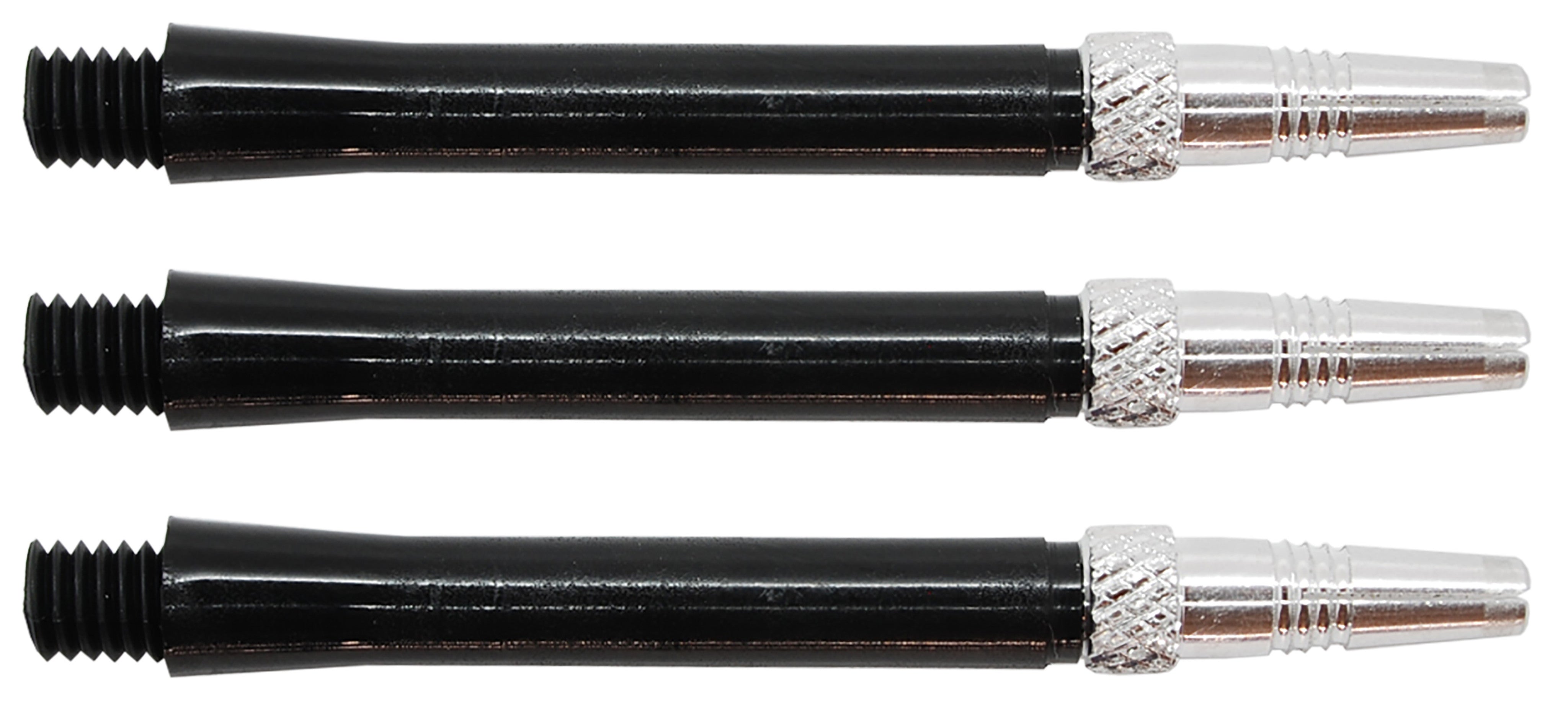 Black Spinning Dart Shafts
