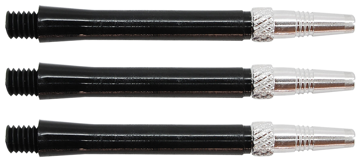 Black Spinning Dart Shafts Bully Darts