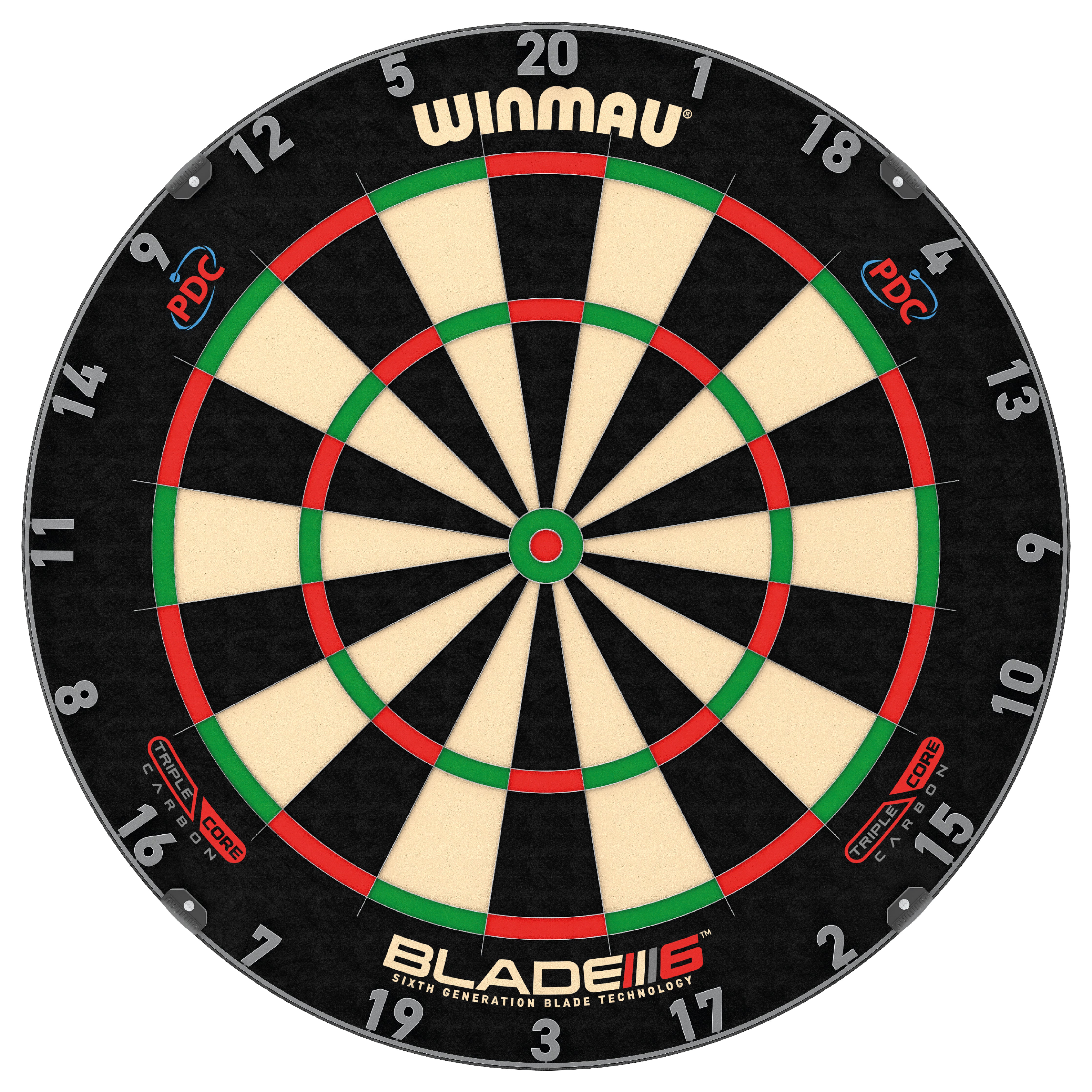Winmau Blade 6 Triple Core Carbon Dartboard