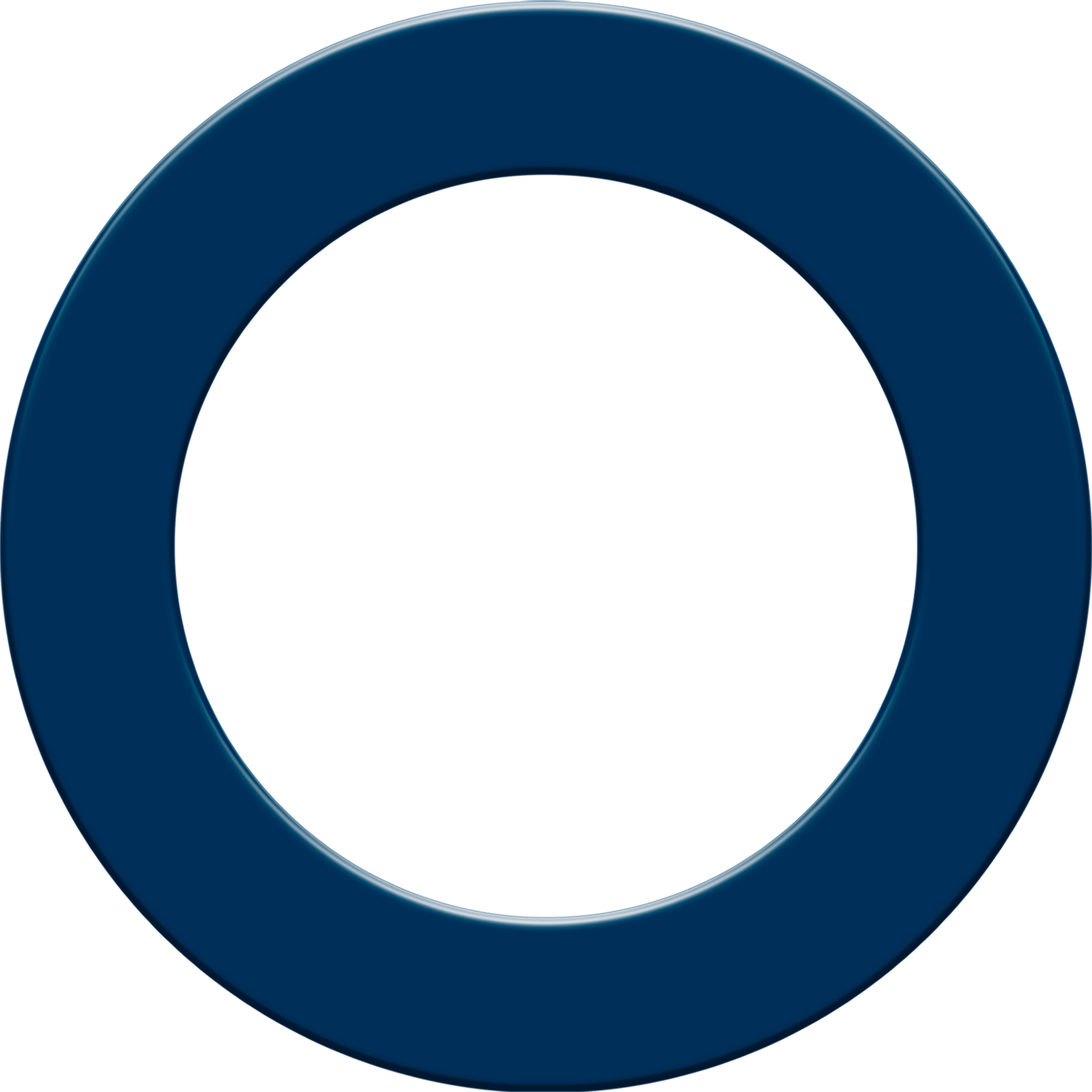 Designa Heavy Duty Dartboard Surround - Plain Blue