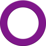 Designa Heavy Duty Dartboard Surround - Purple